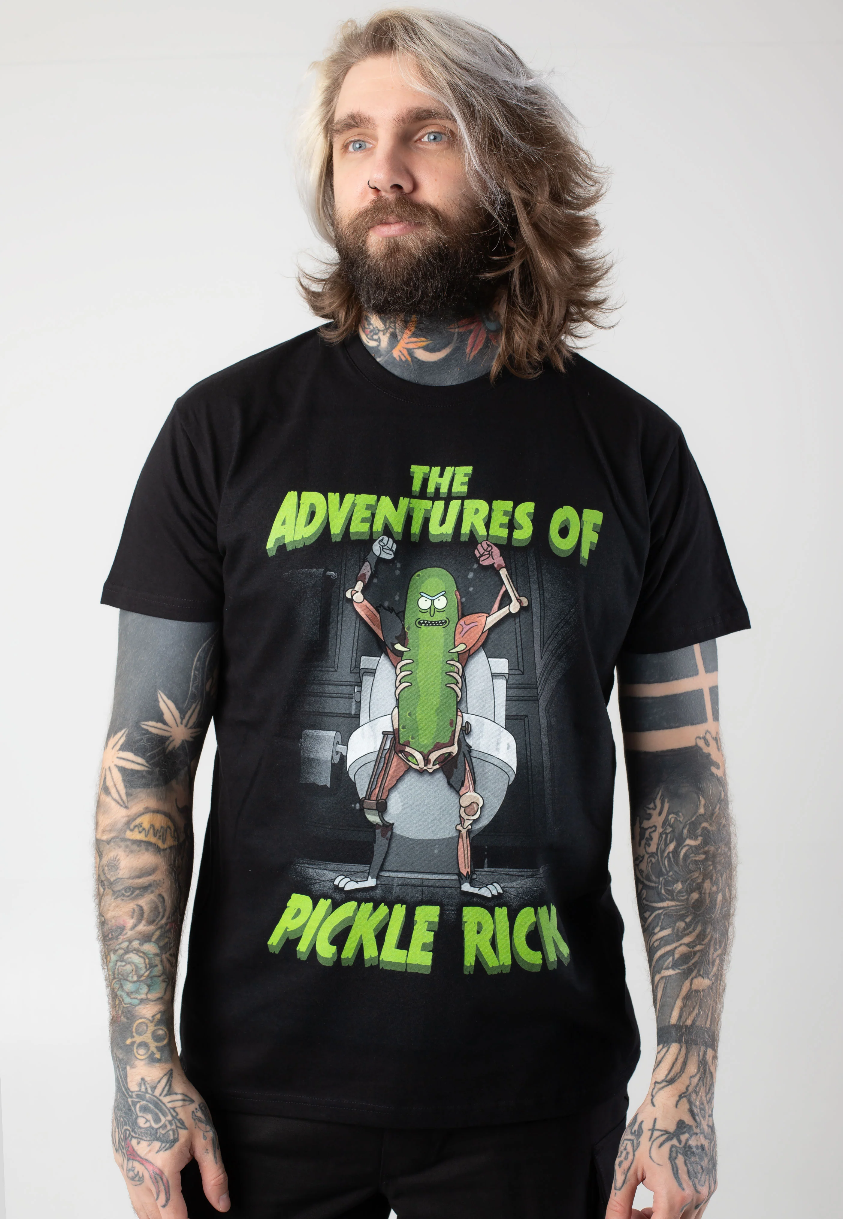 Adventures Of Pickle Rick - T-Shirt - Image 3