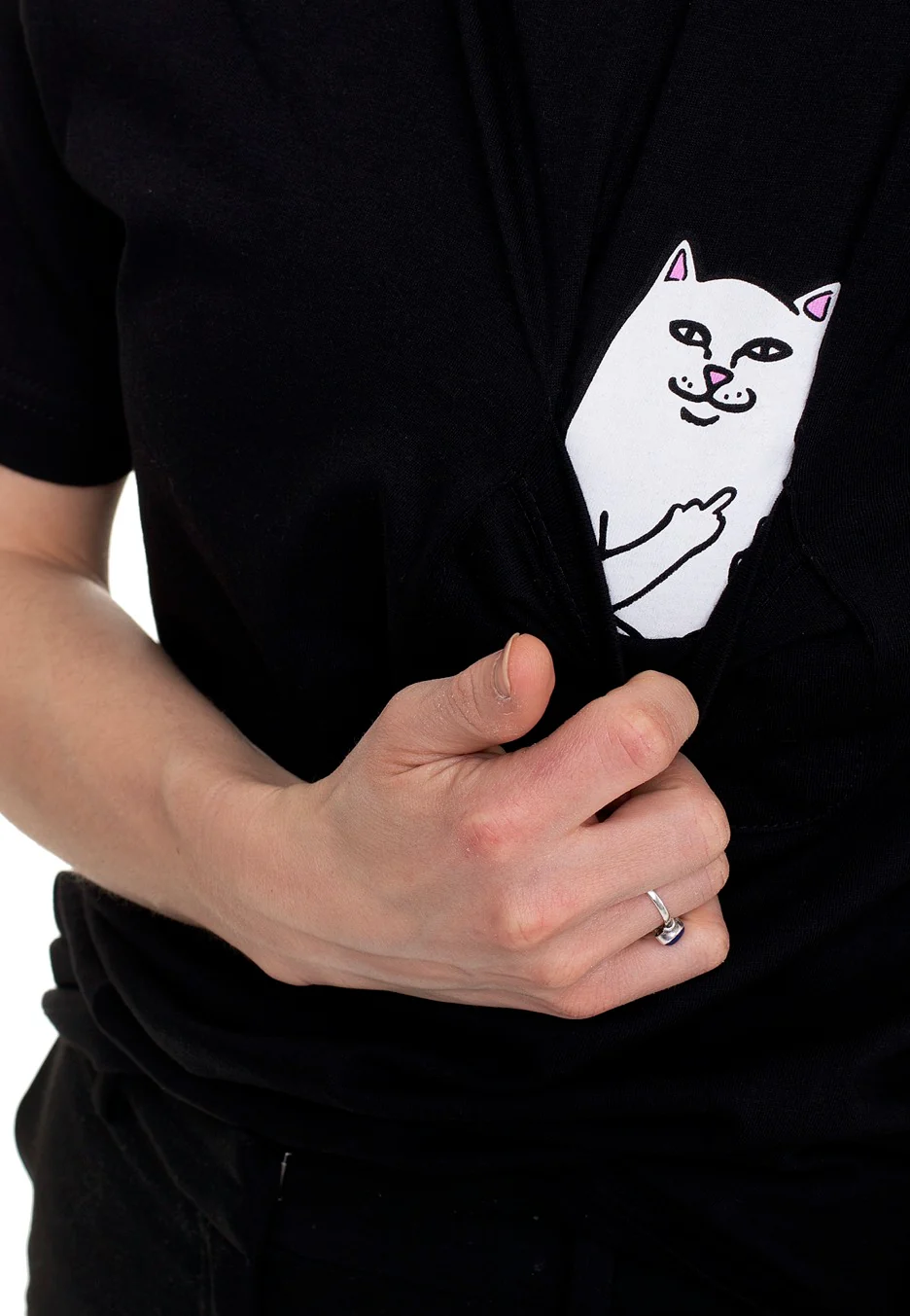 Lord Nermal Pocket Black - T-Shirt - Image 7