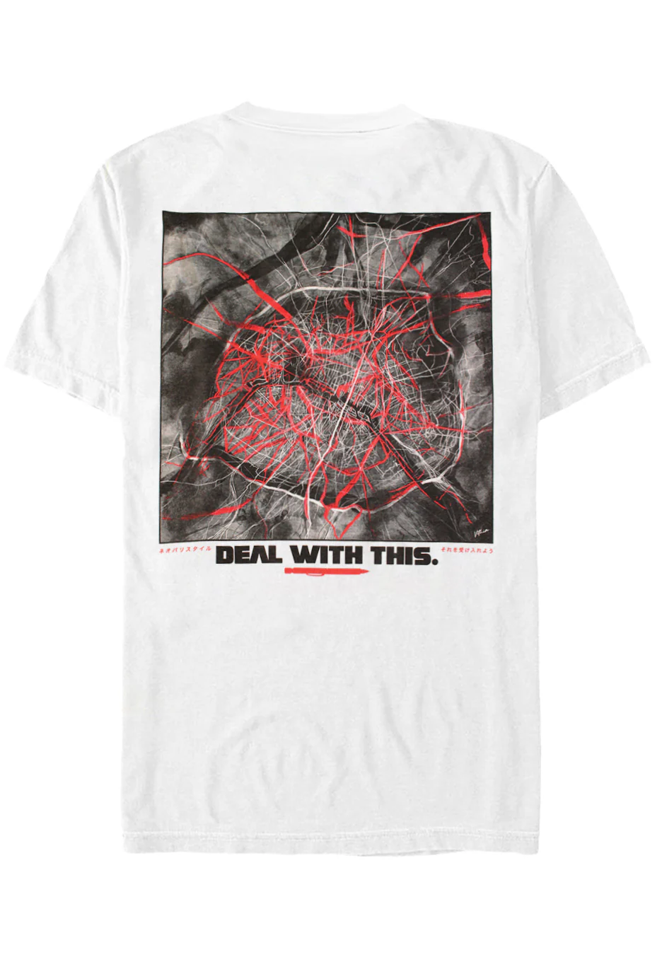 Neo Paris White - T-Shirt - Image 2