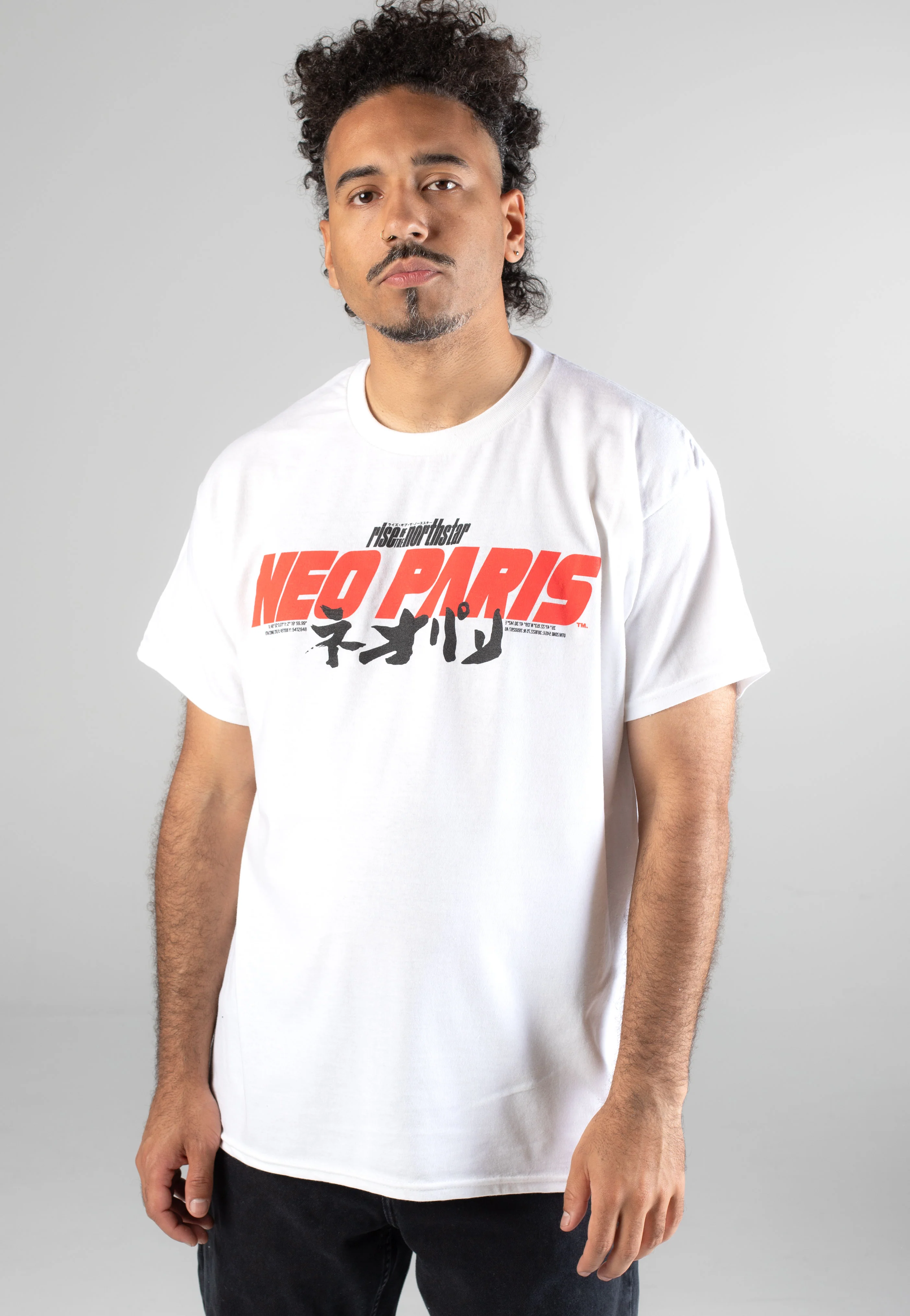 Neo Paris White - T-Shirt - Image 3