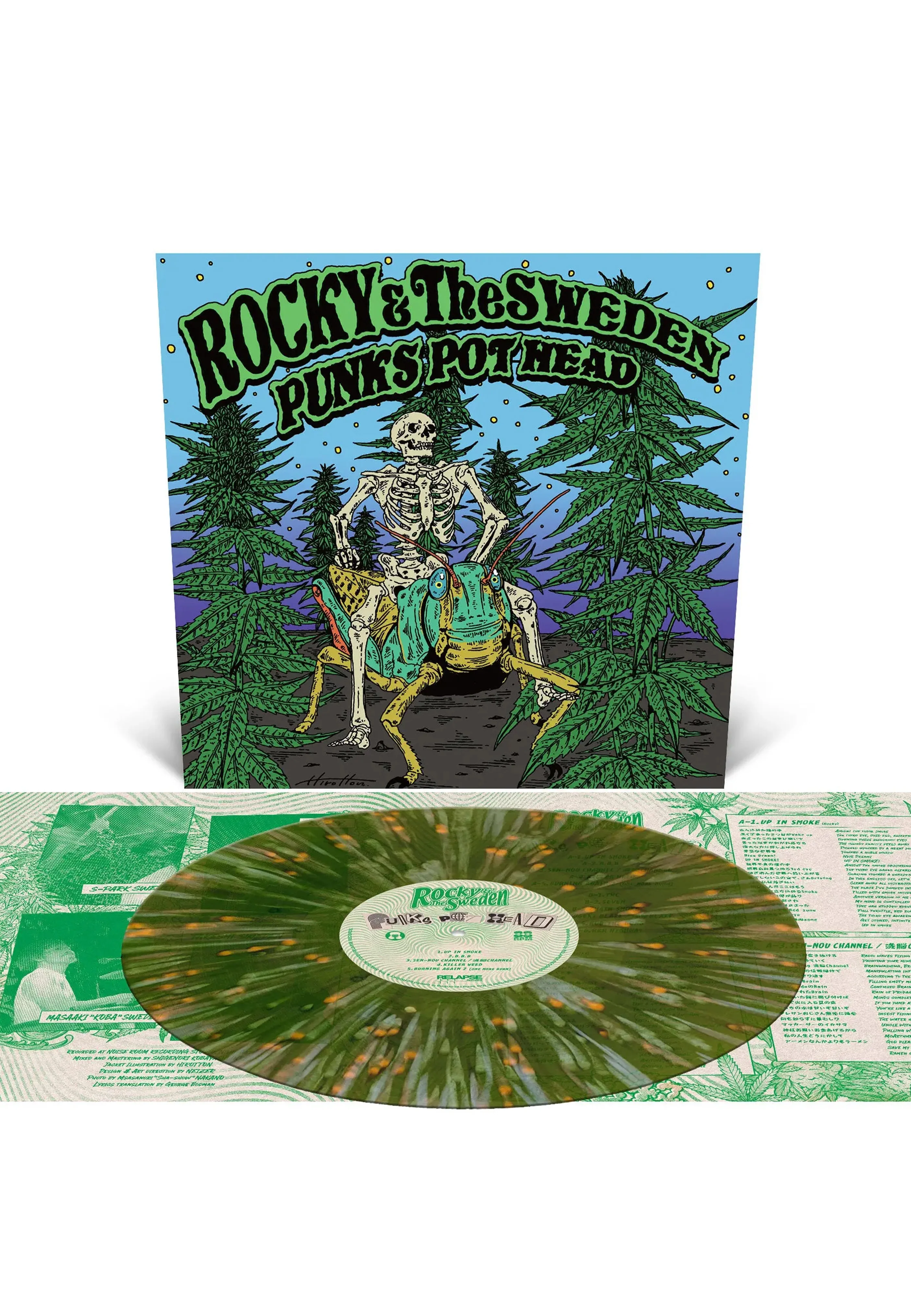 Punk's Pot Head Ltd. Super Silva Haze - Colored Vinyl