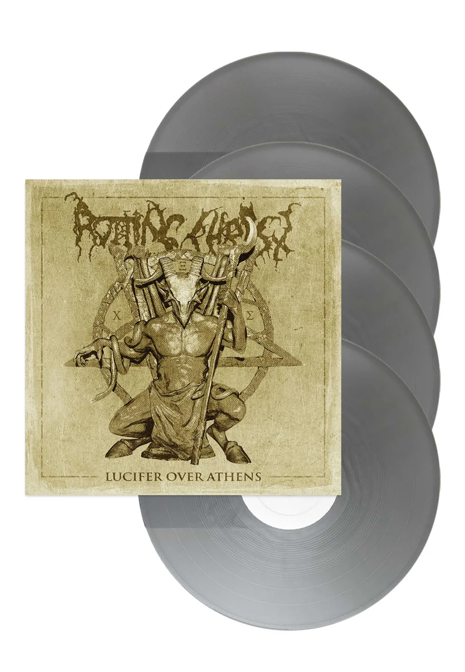 Lucifer Over Athens Ltd. Silver - Colored 4 Vinyl