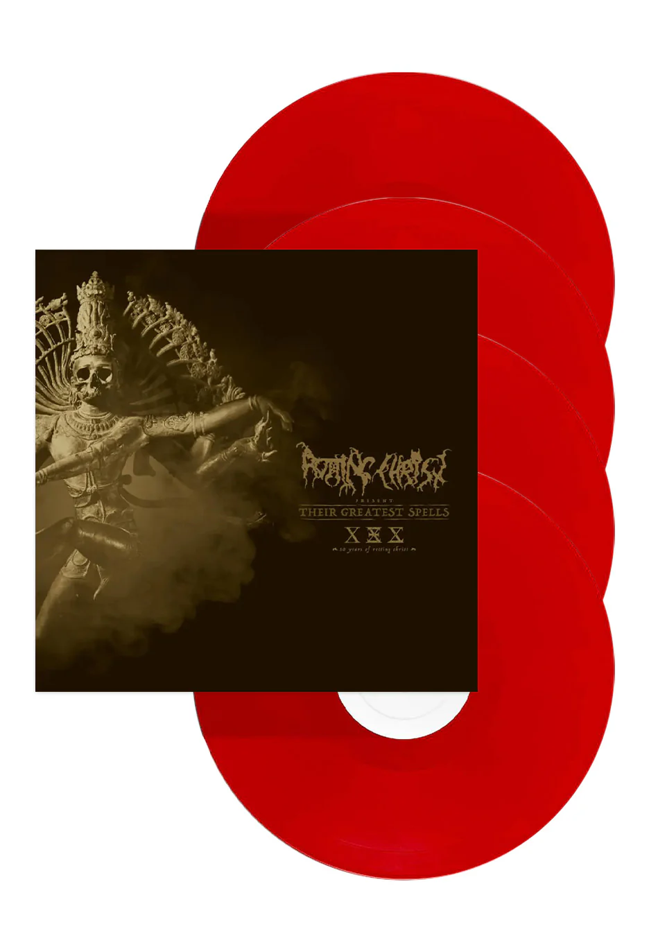 Their Greatest Spells Ltd. Red - Colored 4 Vinyl