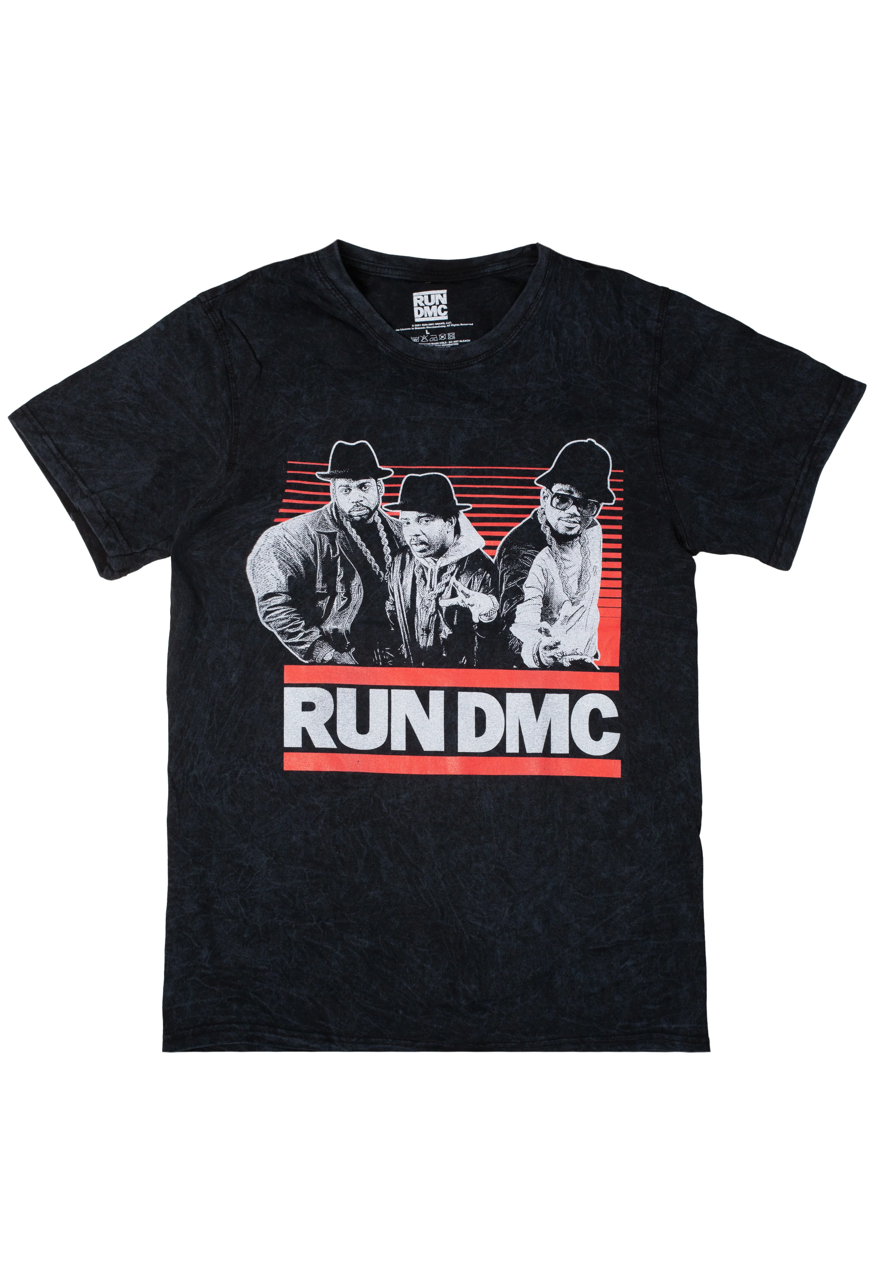 Gradient Bars Dip Dye - T-Shirt