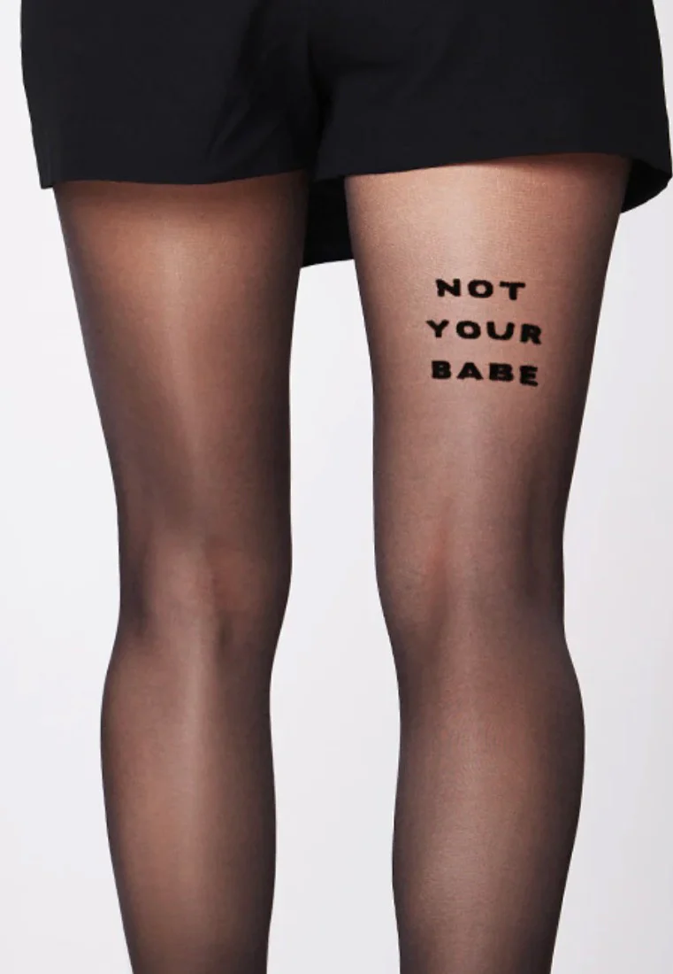 Not Your Babe - Tights - Image 3