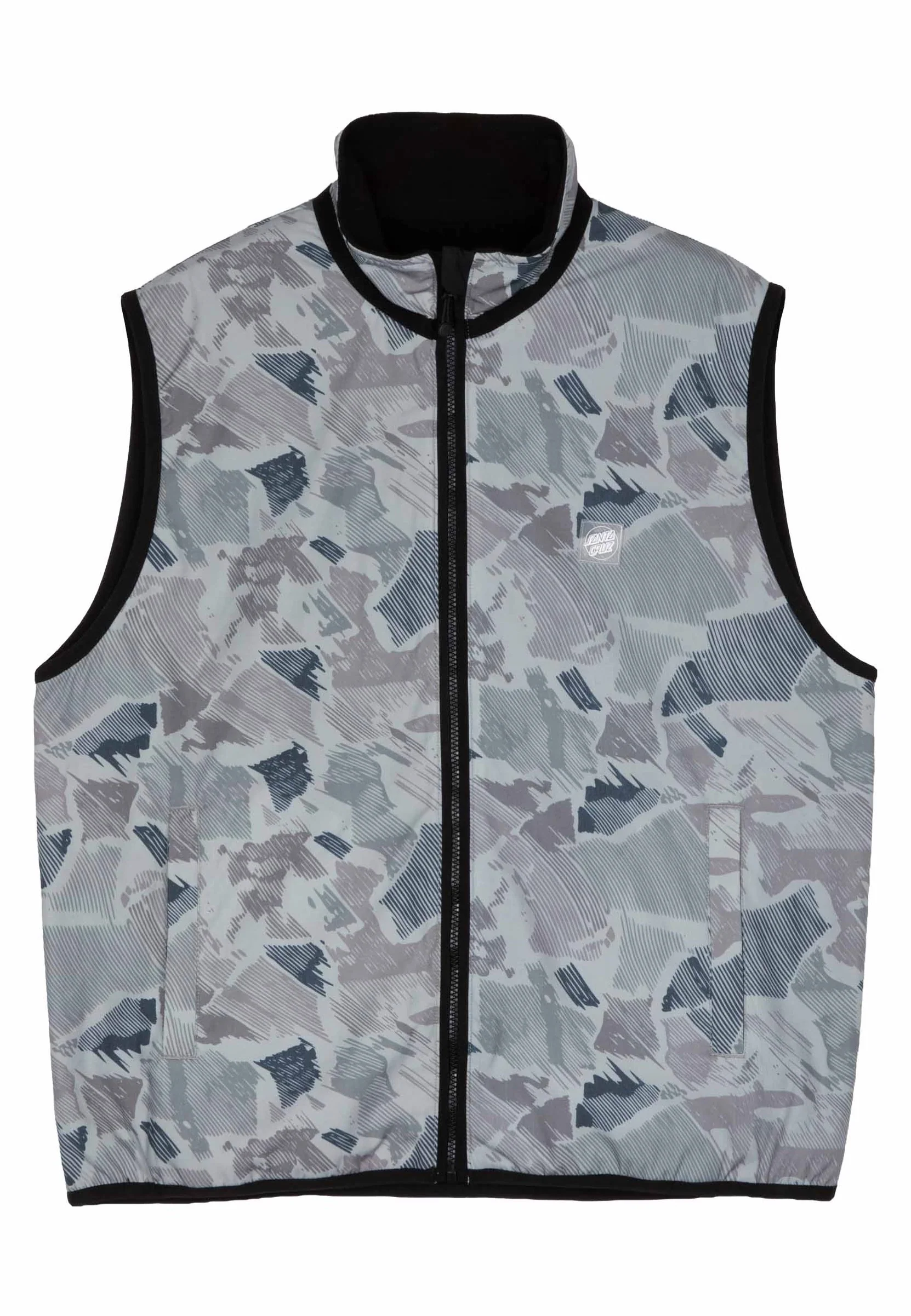 Cache Reversible Woodcut Camo/Black - Vest - Image 5