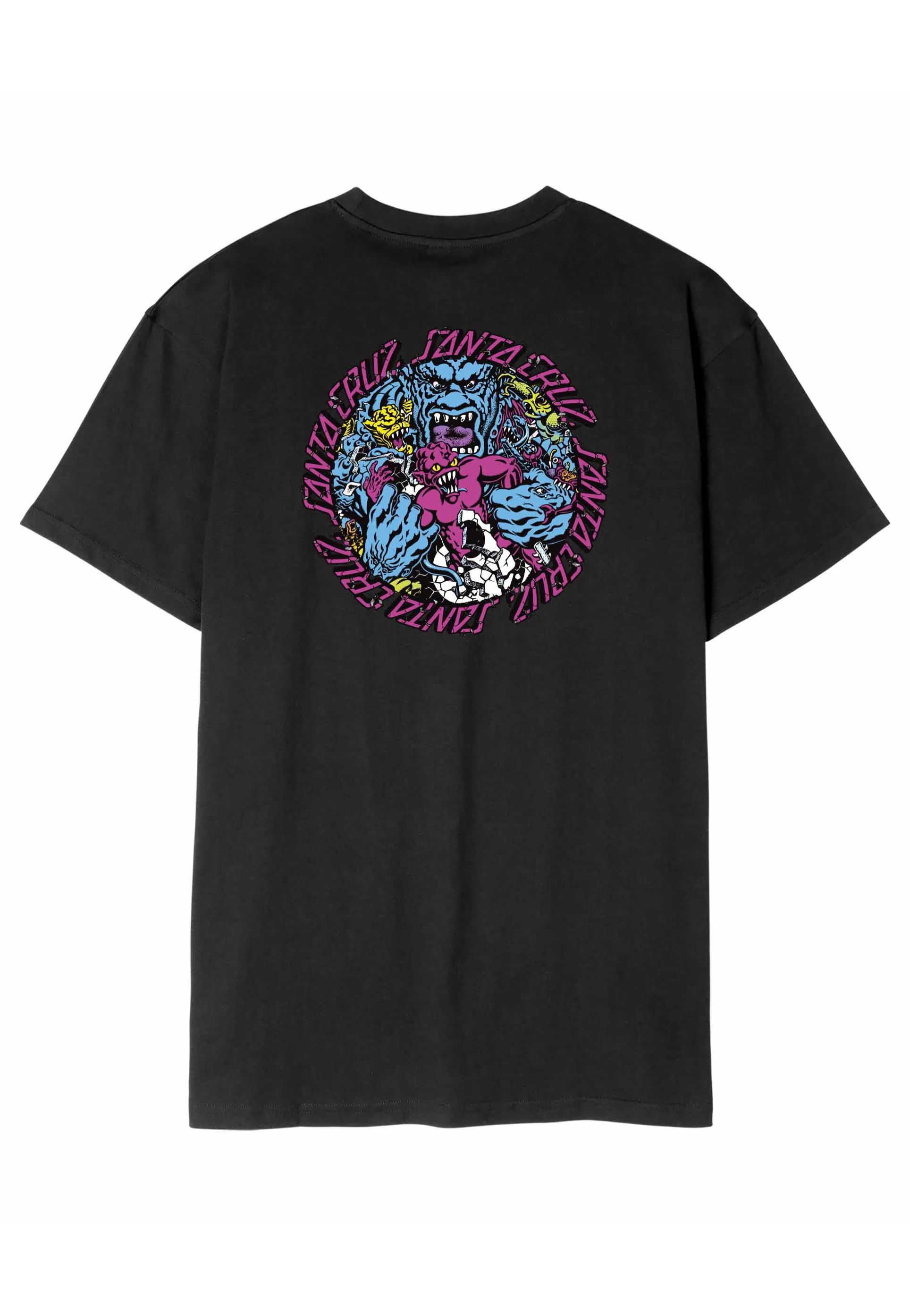 Roskopp Monster Strip Black - T-Shirt - Image 6