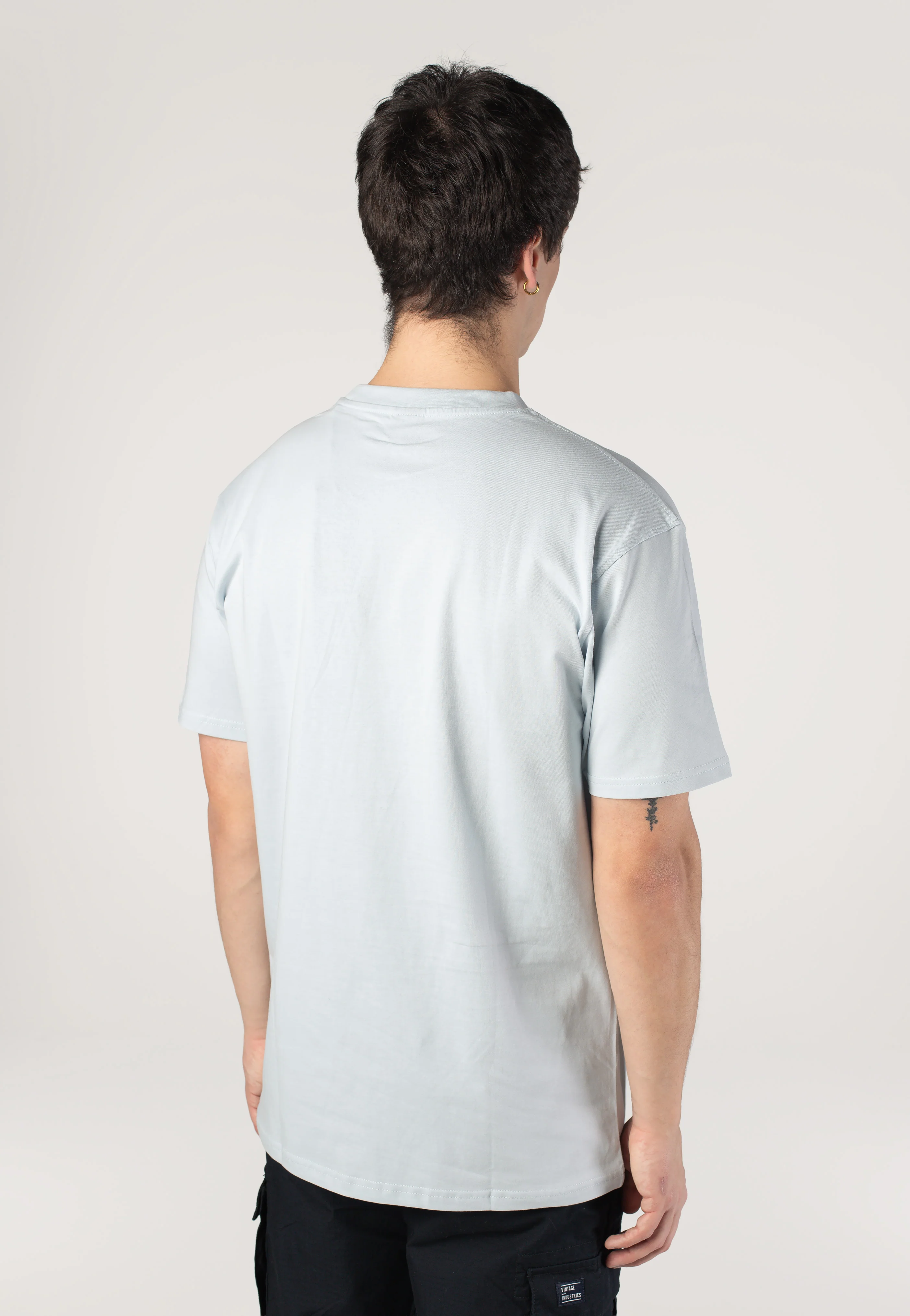 Salba Voodoo Frame Front Fresh Blue - T-Shirt - Image 3