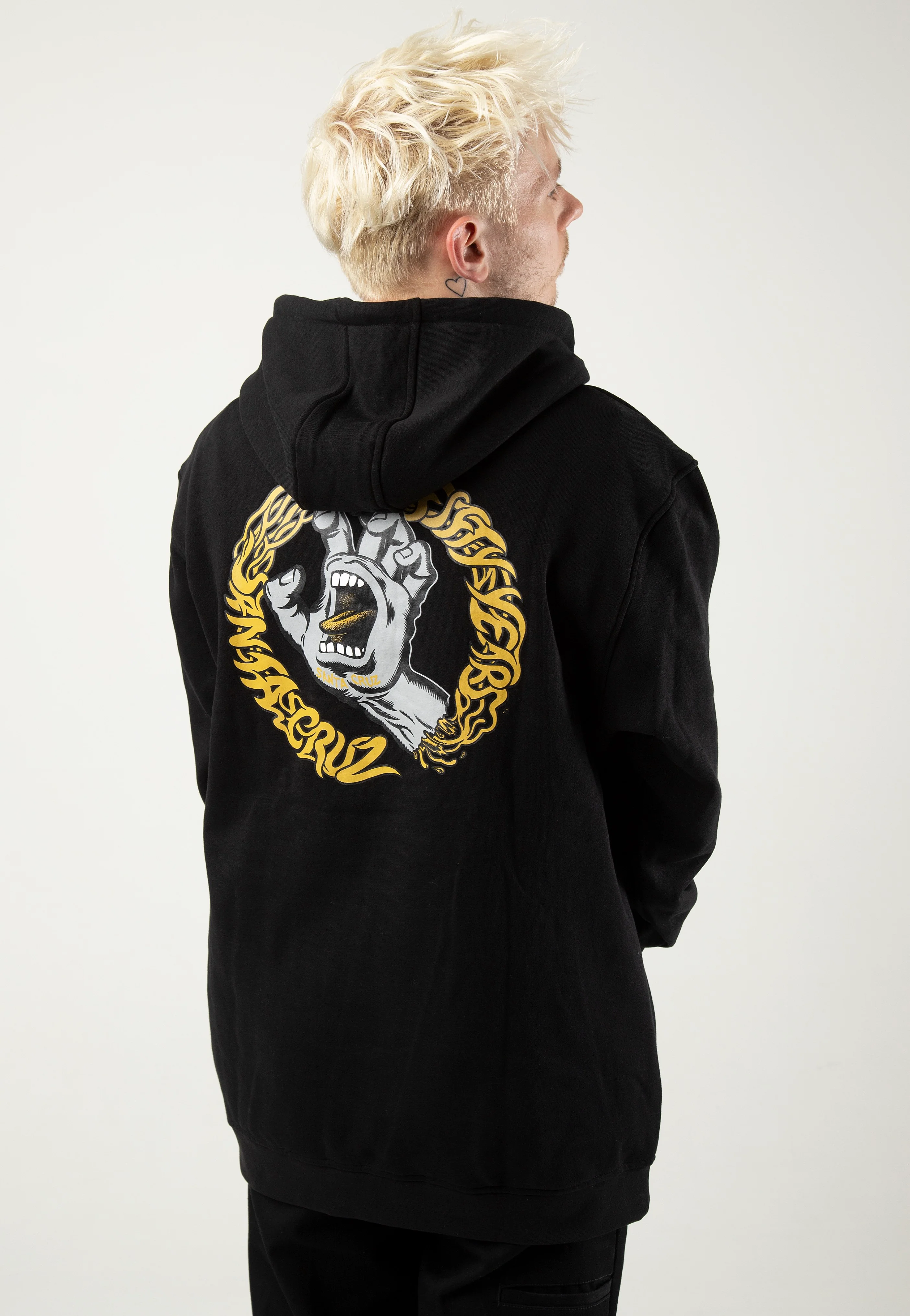 Screaming 50 Black - Hoodie - Image 3