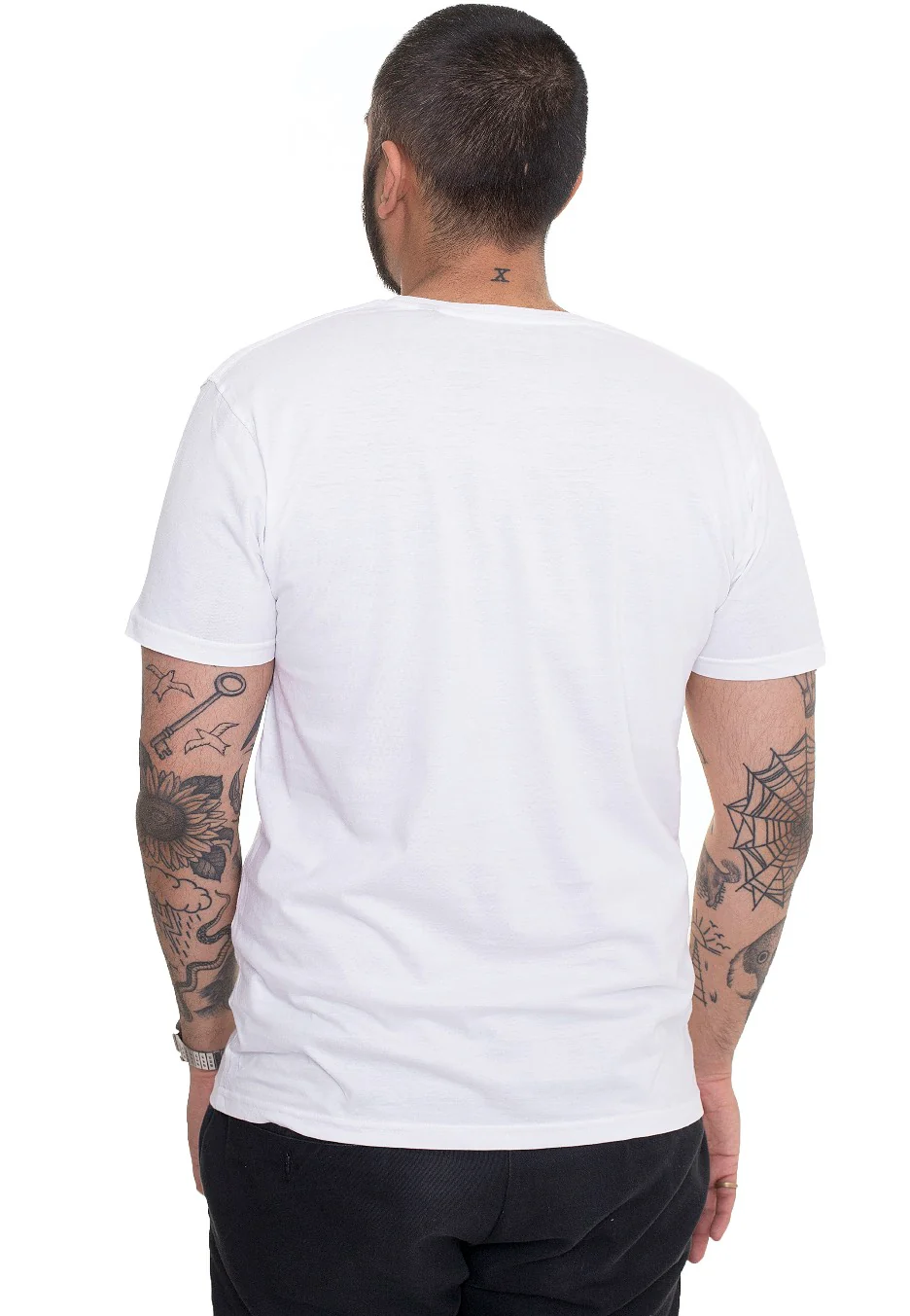 Bow Logo White - T-Shirt - Image 4