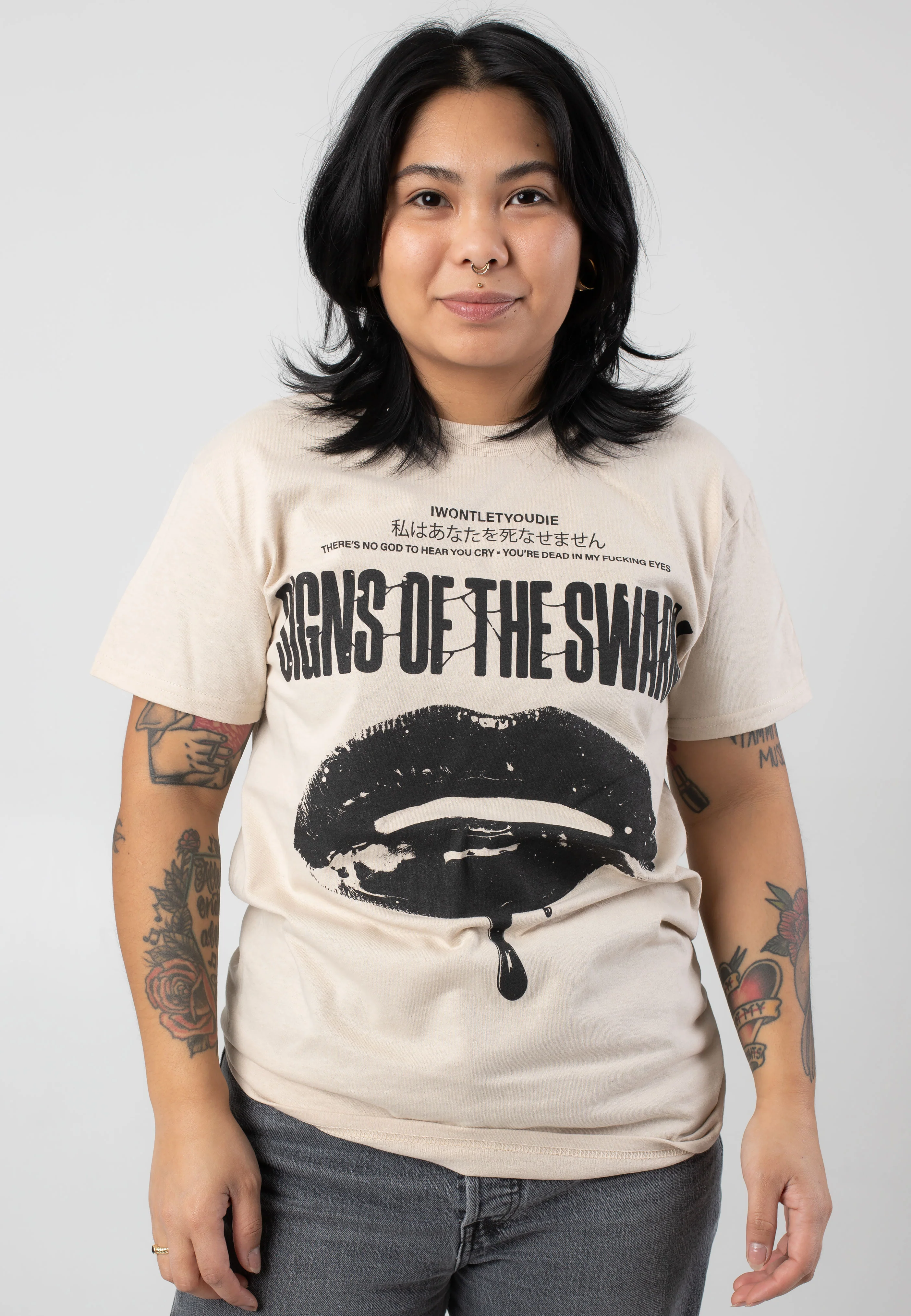 No God to Hear You Cry Sand - T-Shirt - Image 5