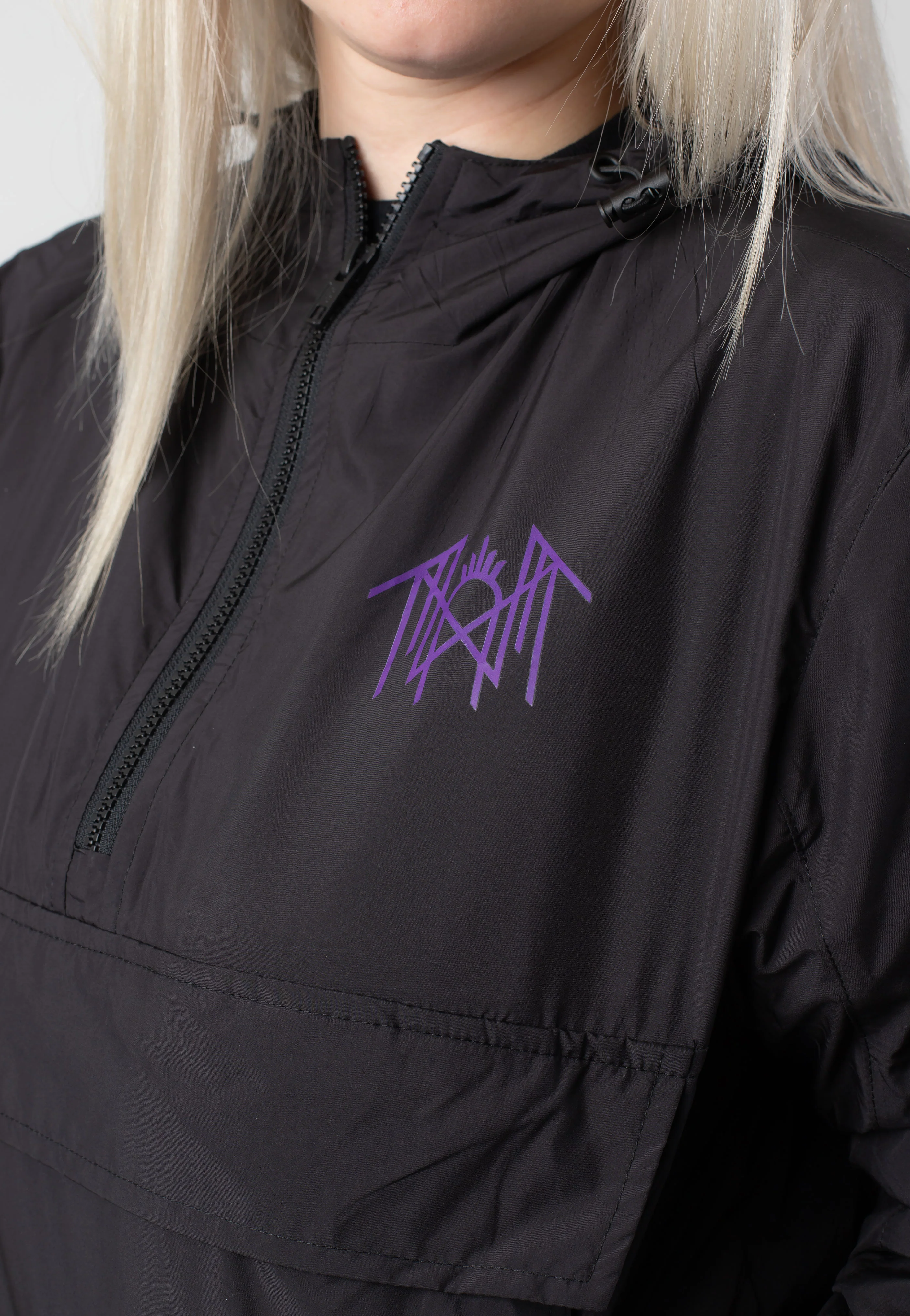 Death Metal Logo Pullover - Windbreaker - Image 3