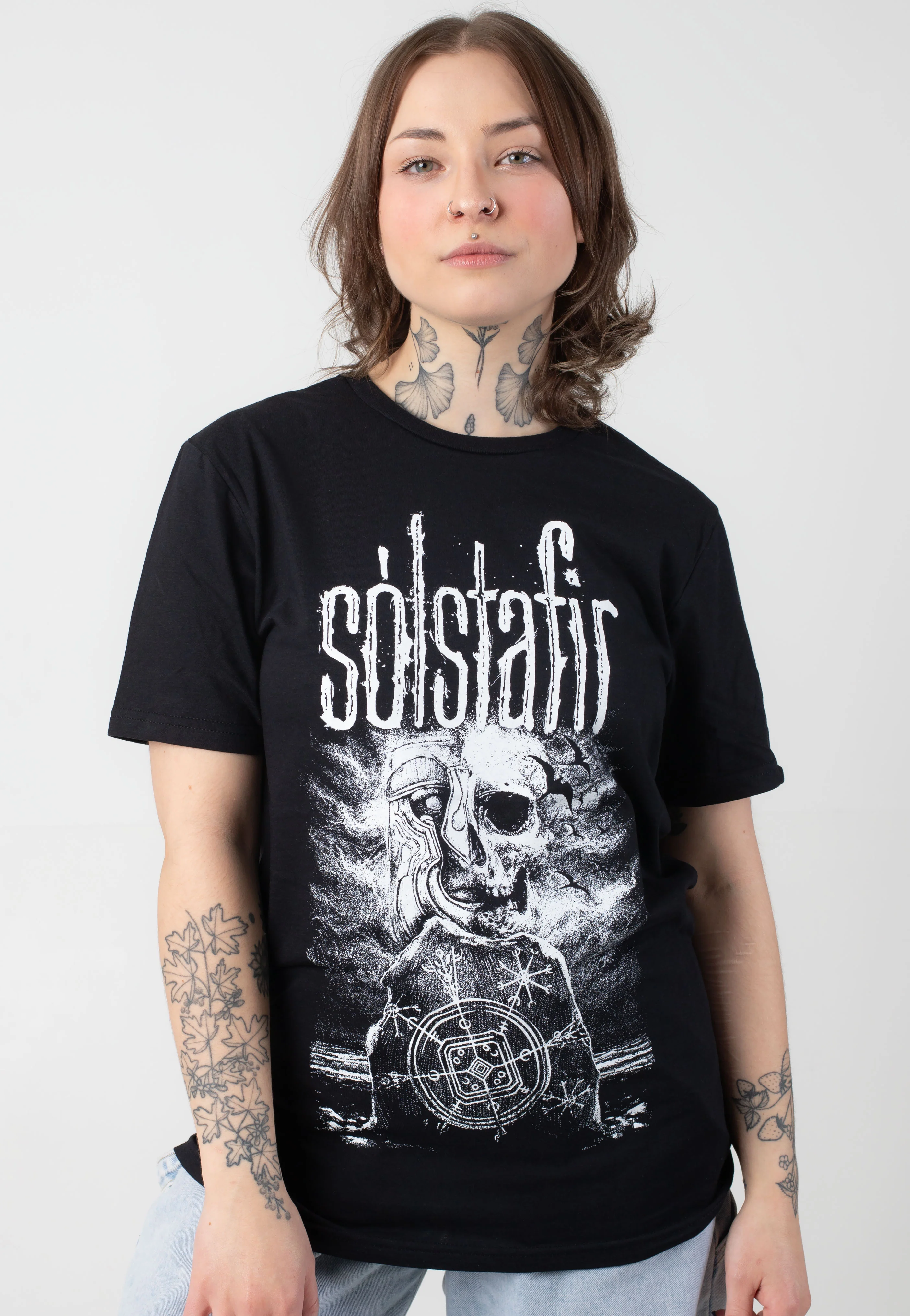 White Rune Stone - T-Shirt - Image 5