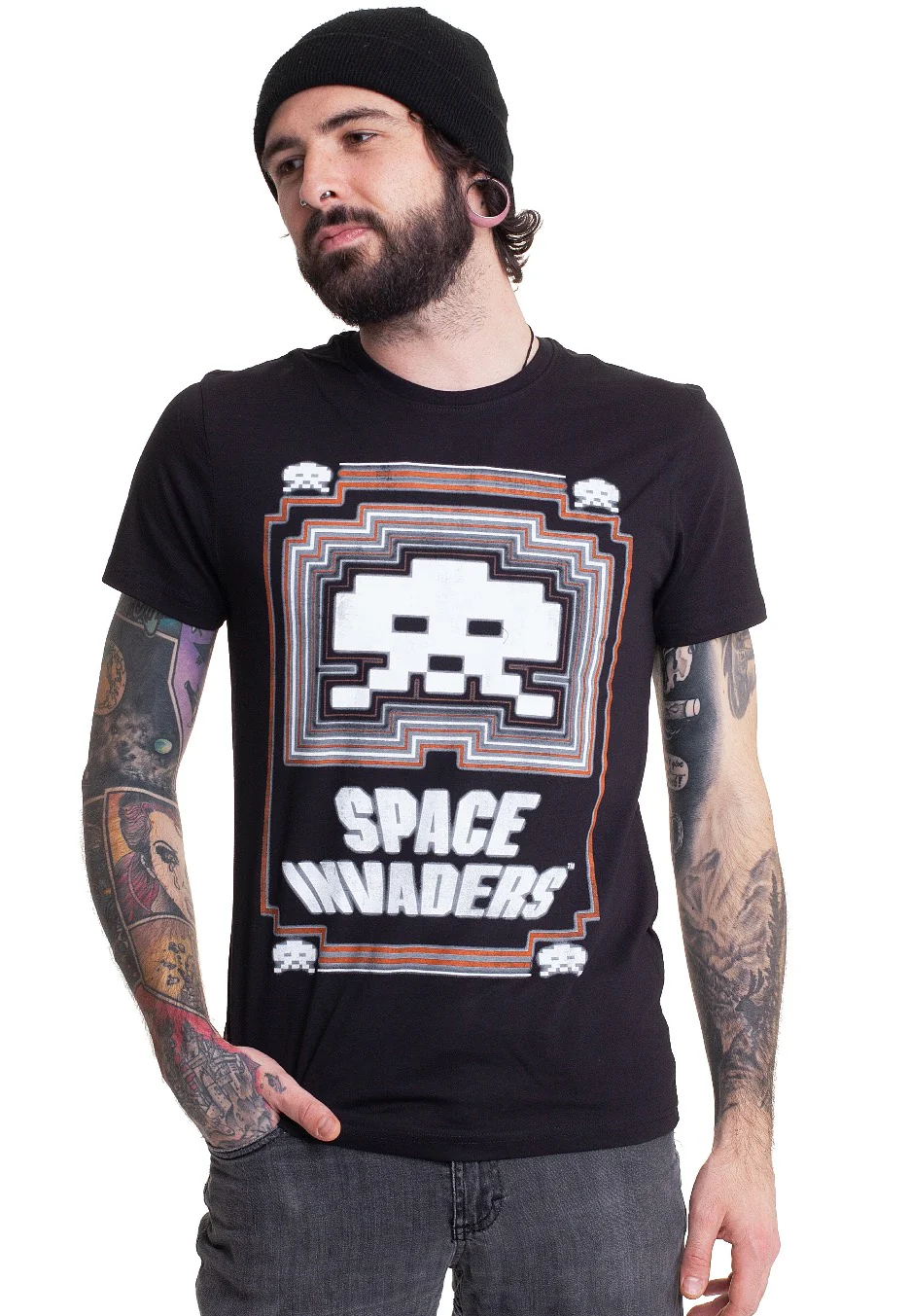 Glowing Invader - T-Shirt - Image 3
