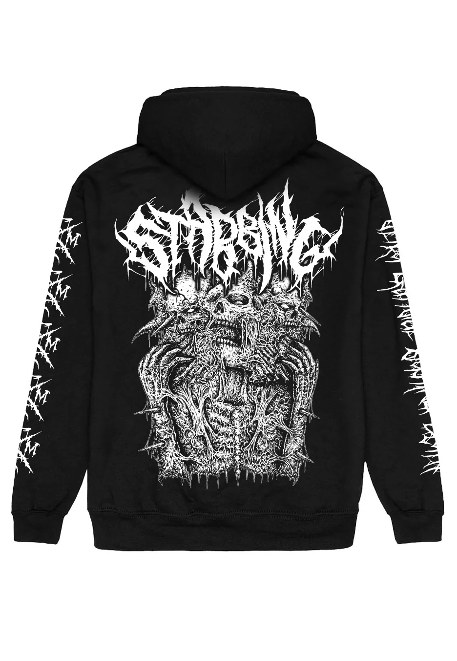 Ultra Guttural Blasting Death - Hoodie - Image 4