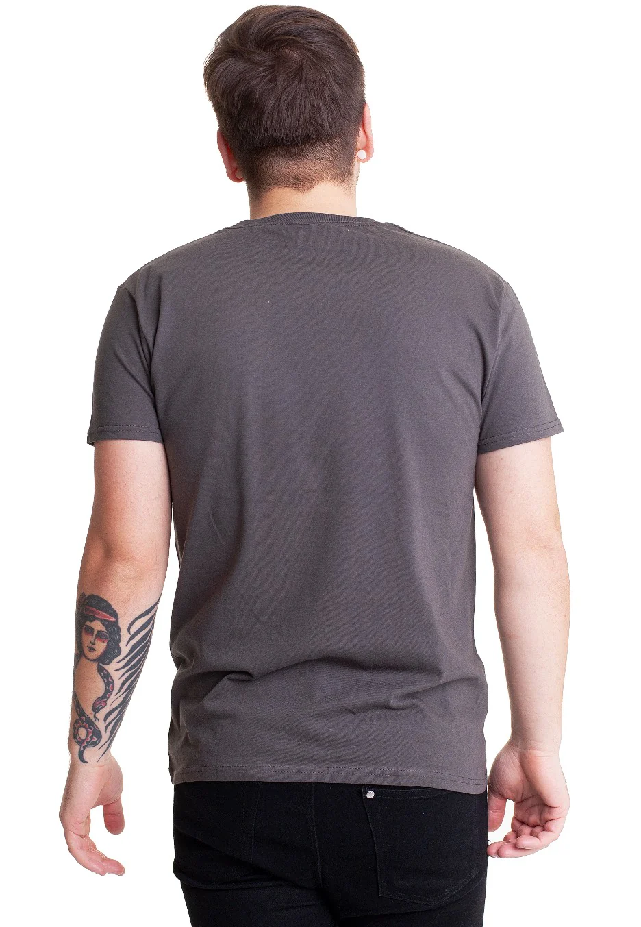 Only Date Rebels Charcoal - T-Shirt - Image 4