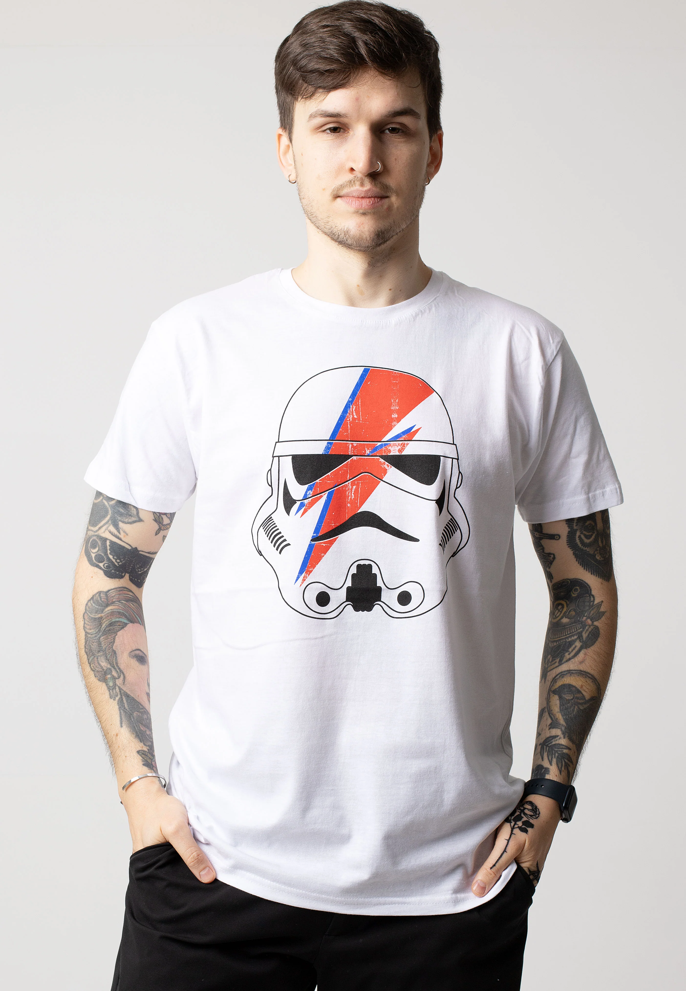 Ziggy Stormtrooper White - T-Shirt - Image 4