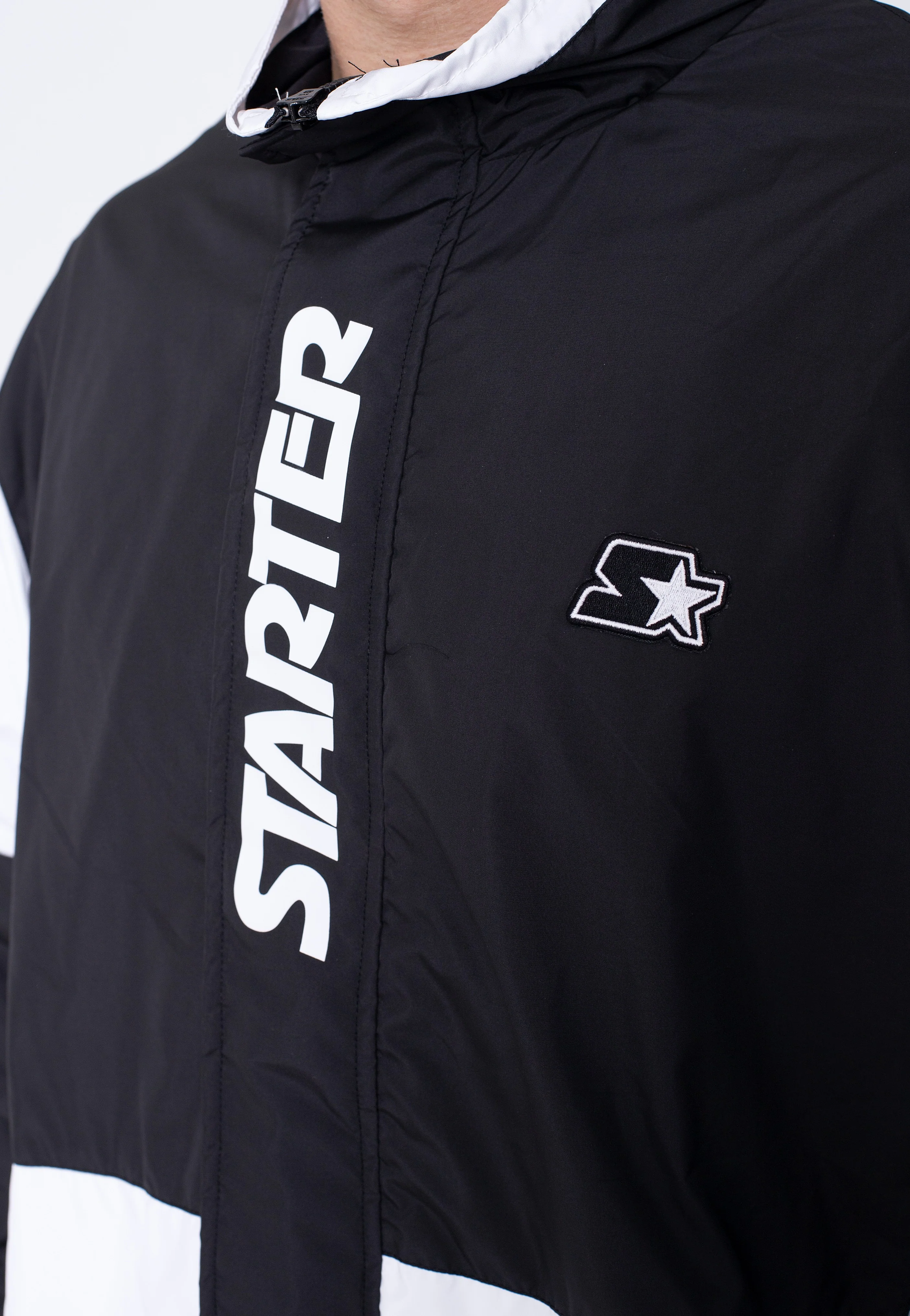 Retro Track Black/White - Track Jacket - Image 2