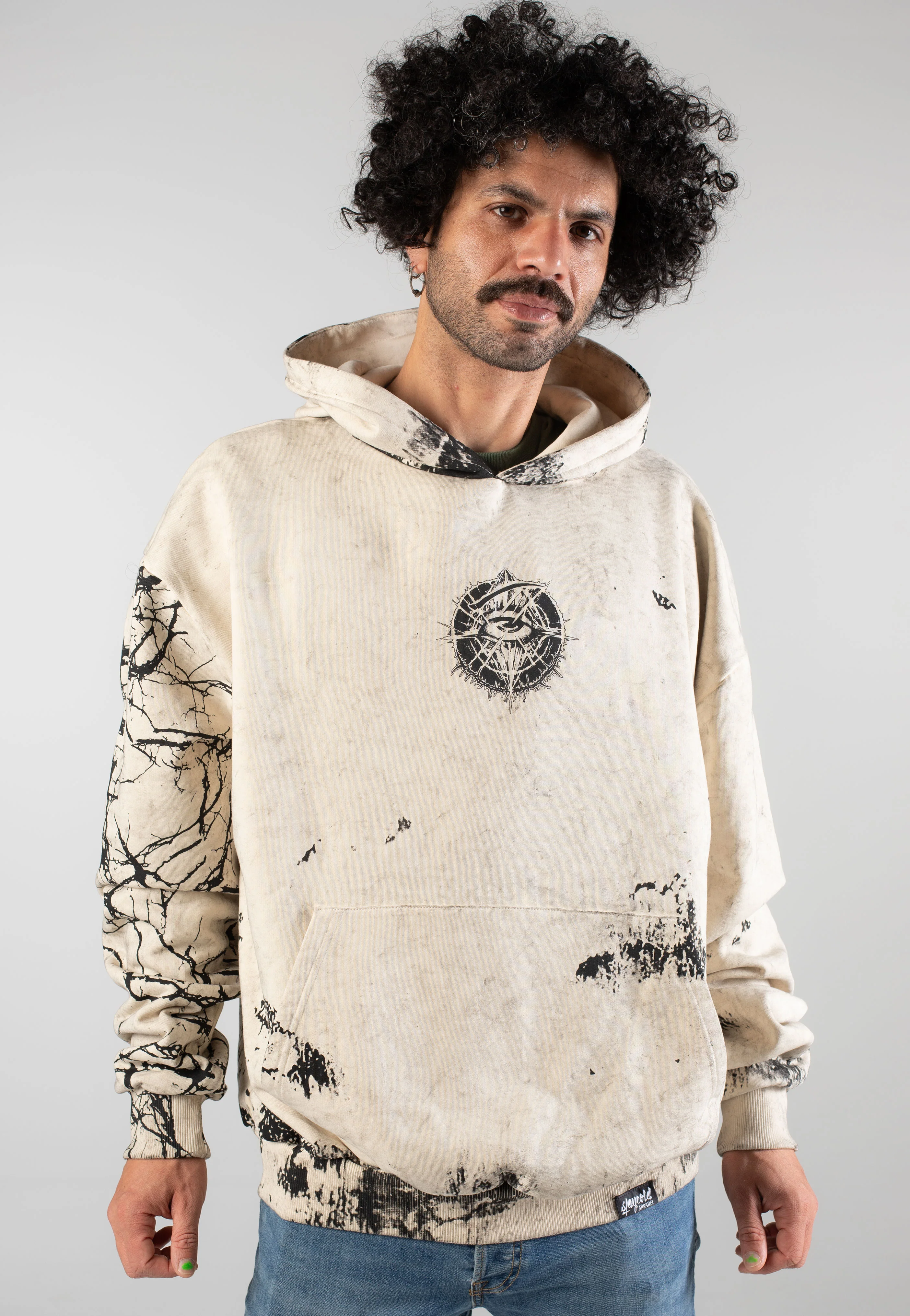 Attitude Oversized Sand - Hoodie - Image 6