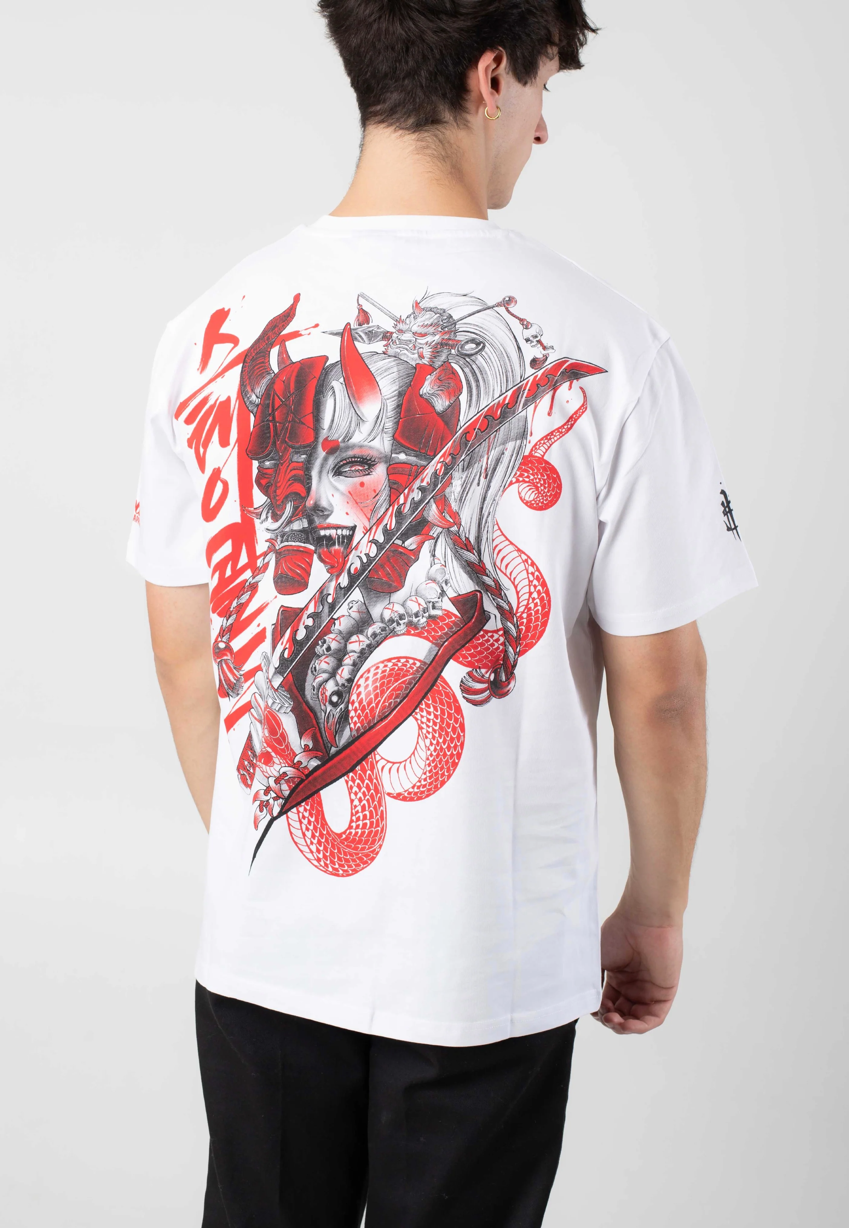 Fashion Kill White/Red - T-Shirt - Image 3