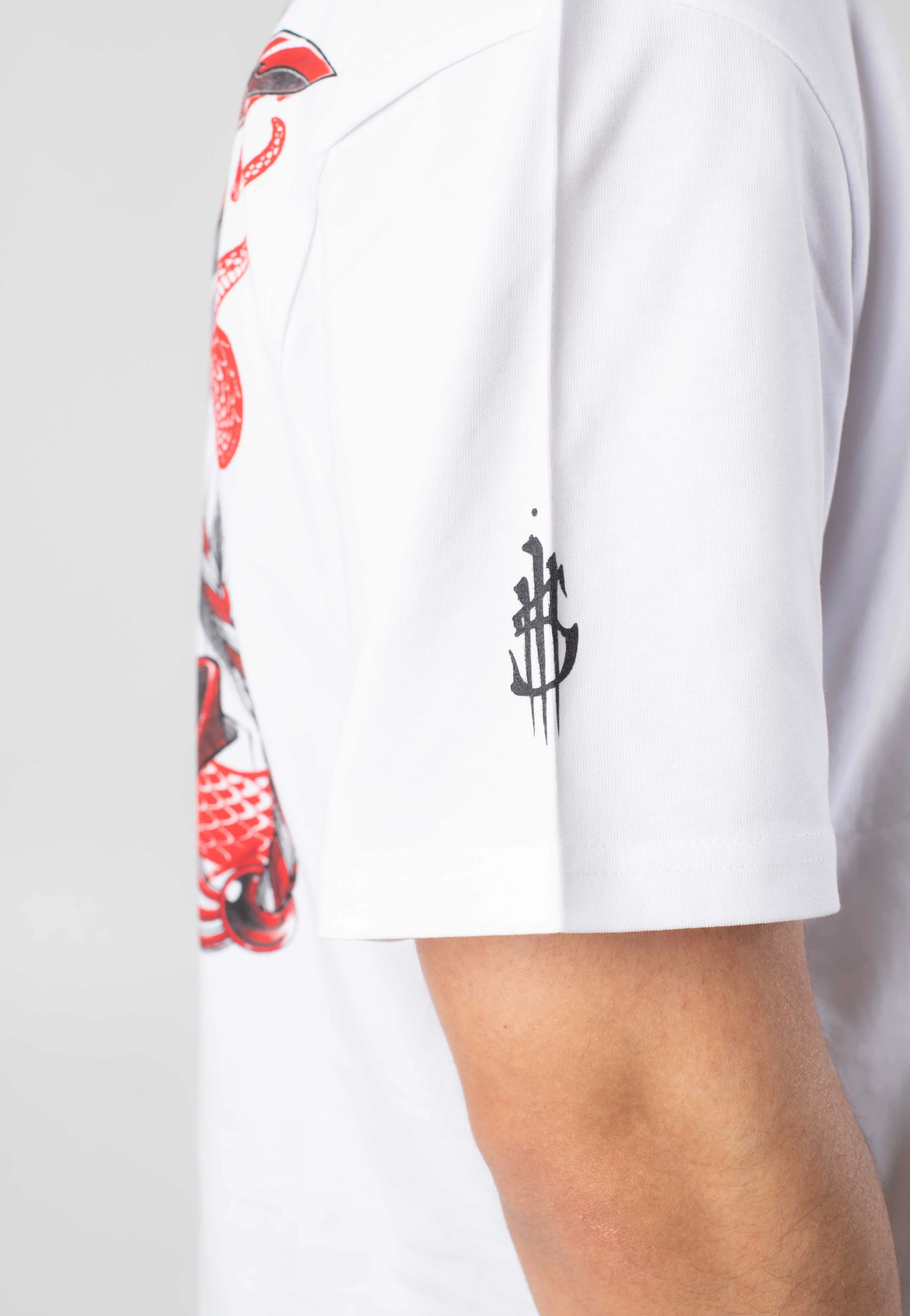 Fashion Kill White/Red - T-Shirt - Image 9