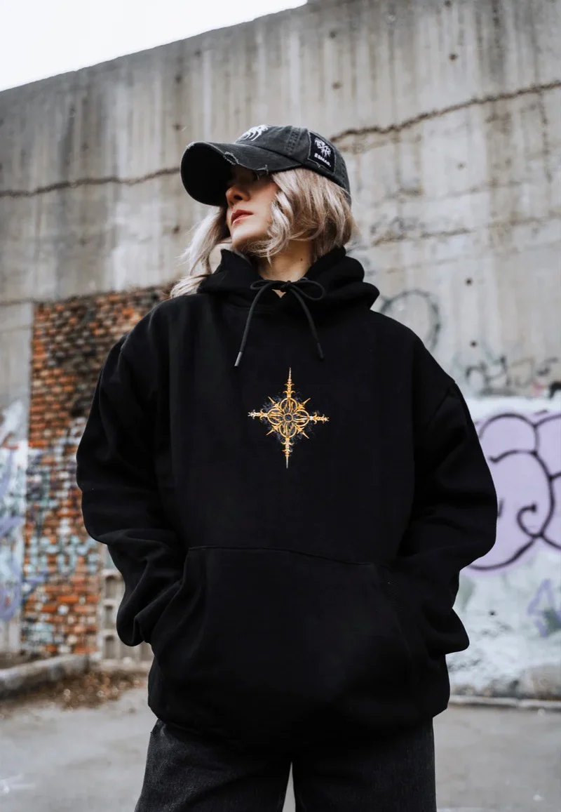 Full Moon Ritual Black - Hoodie - Image 2