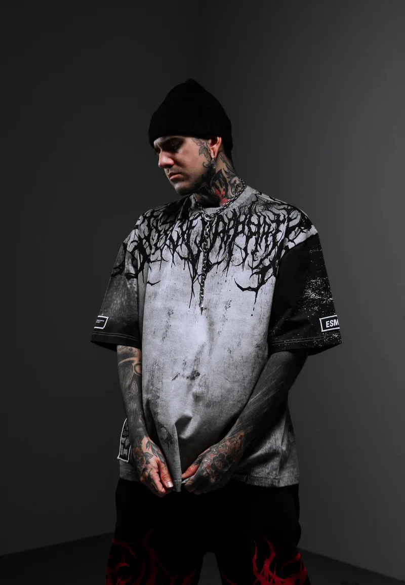 Reign Of Blood Oversized Wasted - T-Shirt - Image 4