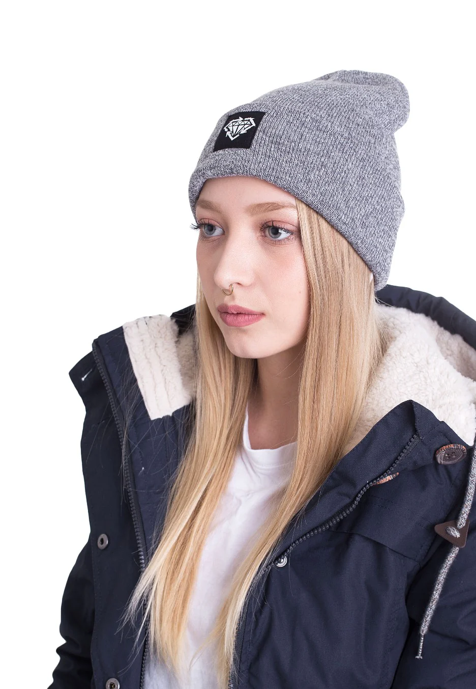 Diamond Sportsgrey - Long Beanie - Image 3