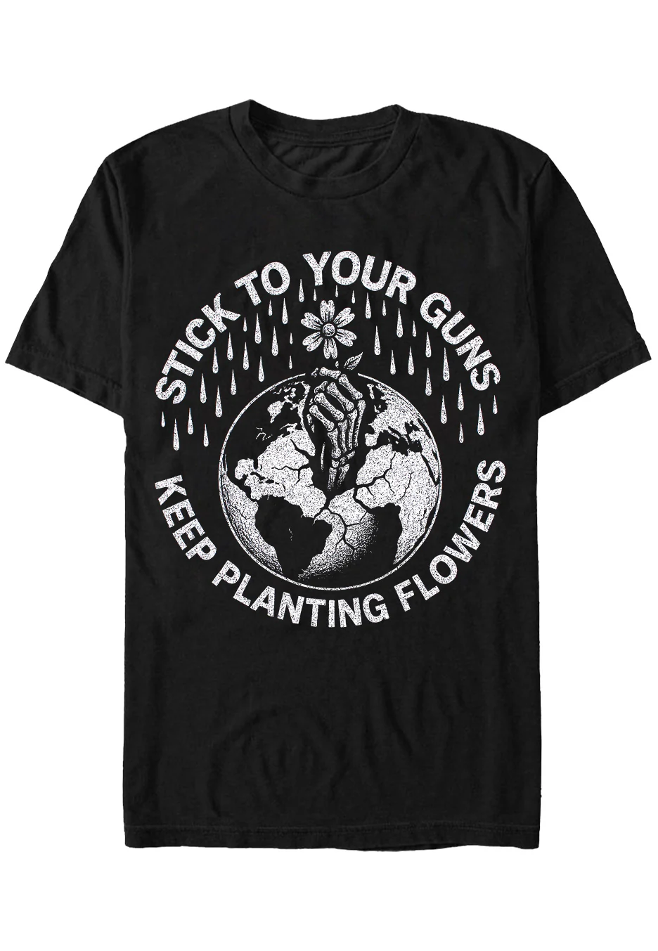 Raining Flower - T-Shirt - Image 3