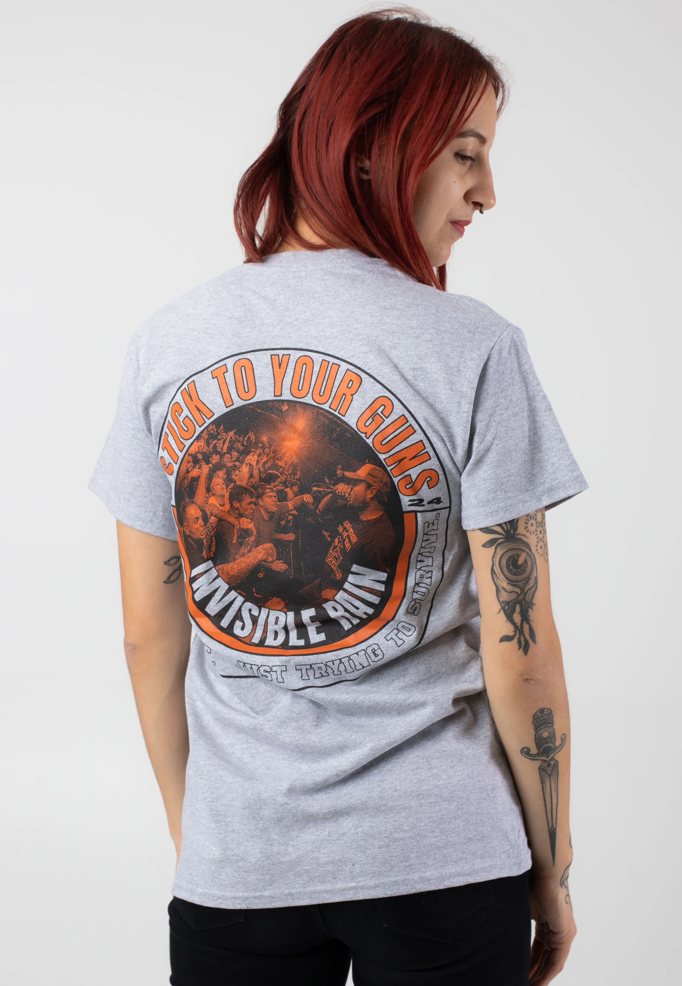 Trying To Survive Sportsgrey - T-Shirt - Image 7