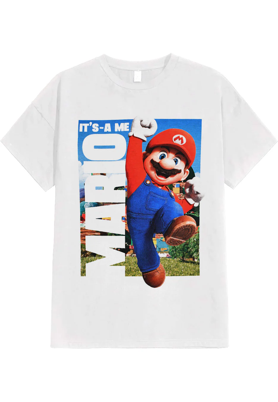 It's A Me Mario White - T-Shirt - Image 5