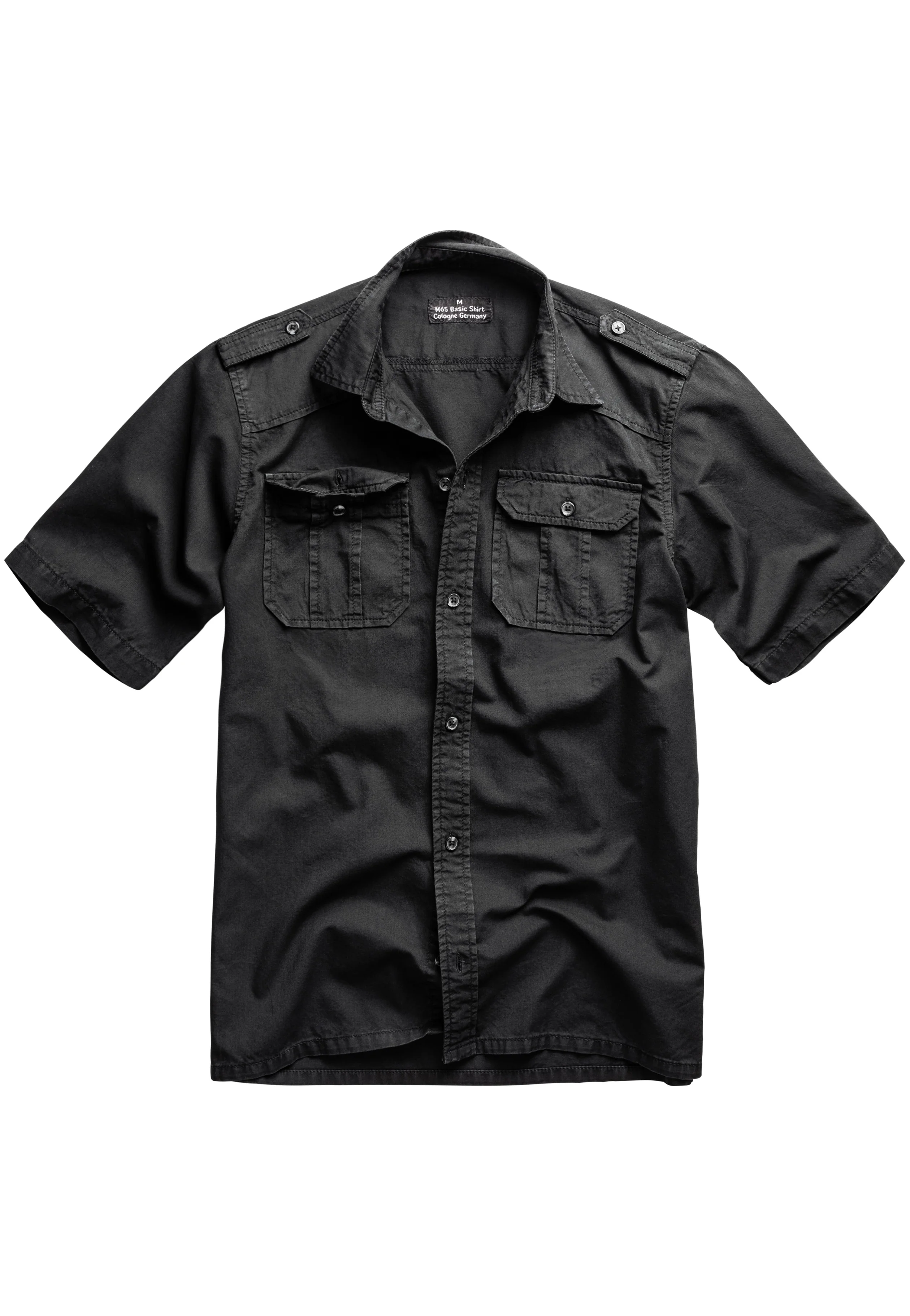 M65 Basic Short Arm Black - Shirt - Image 3