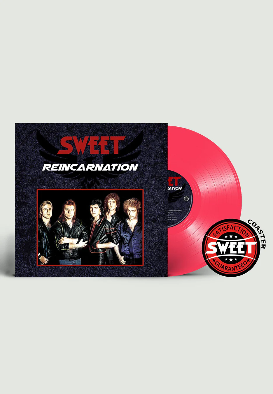 Reincarnation Ltd. Red - Colored Vinyl + Coaster