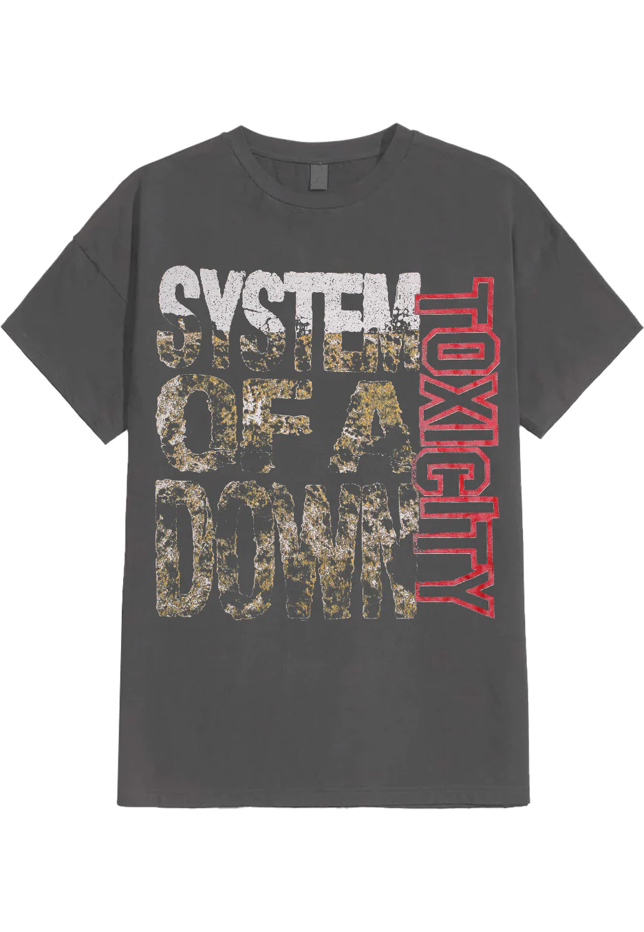 Toxicity Stack Charcoal - T-Shirt