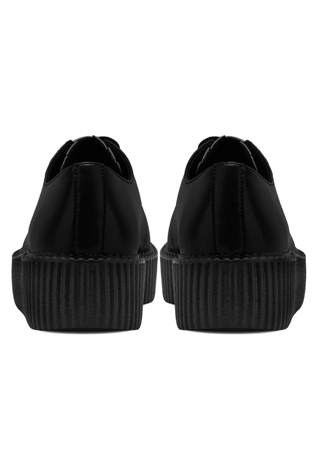 Viva High Pointed Black/White Woven - Shoes - Image 4
