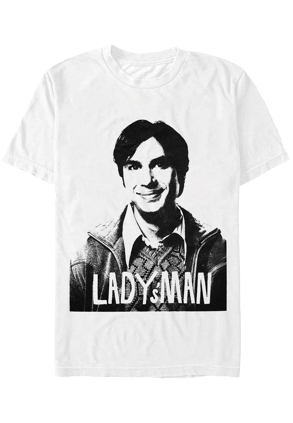 Lady´s Man White - T-Shirt - Image 4