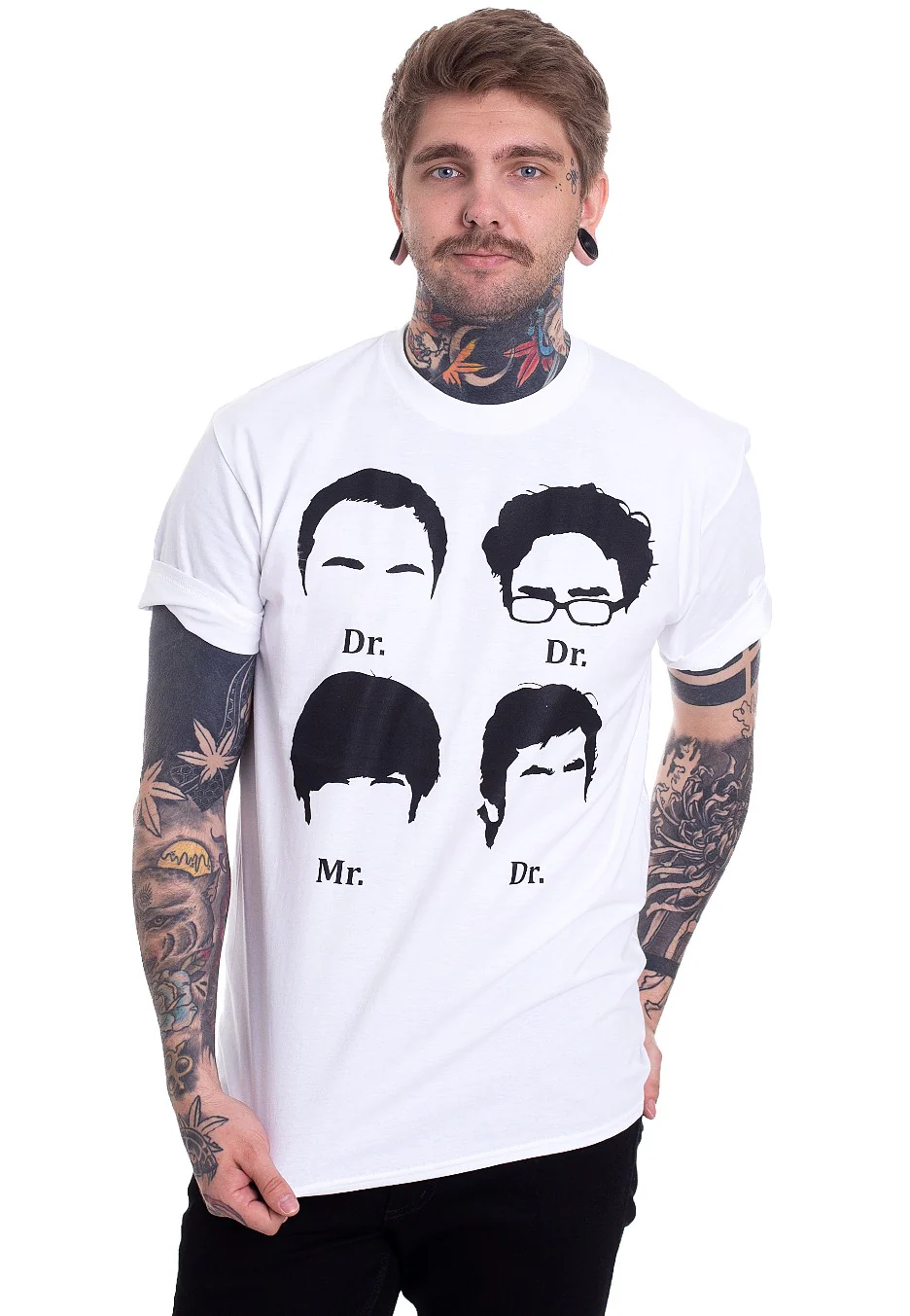 Prefix Heads White - T-Shirt - Image 3