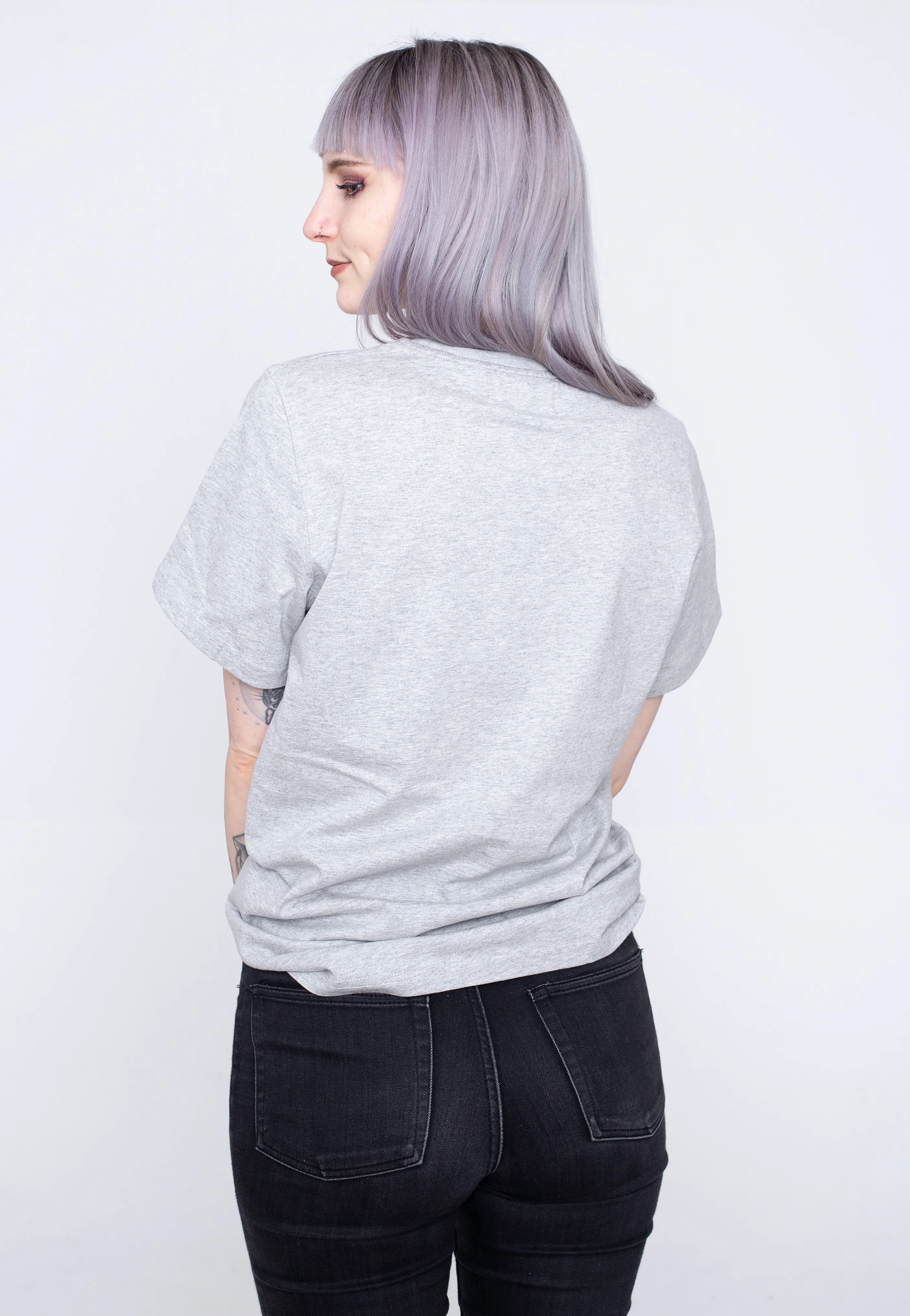 Imperial Logo Heather Grey - T-Shirt - Image 3