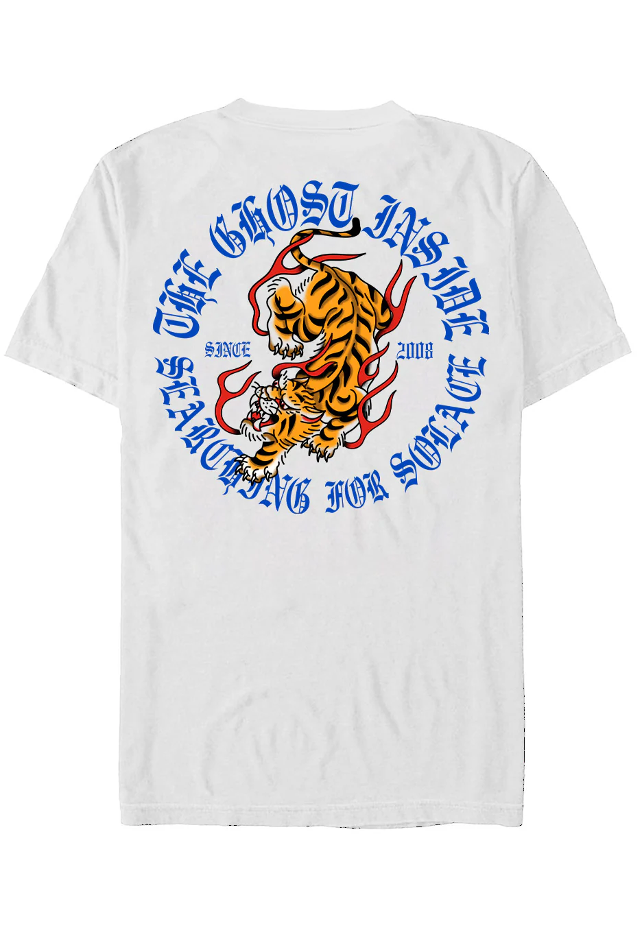 Tiger White - T-Shirt - Image 4