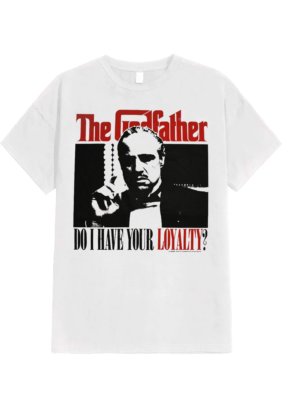 Do I Have Your Loyalty White - T-Shirt - Image 3