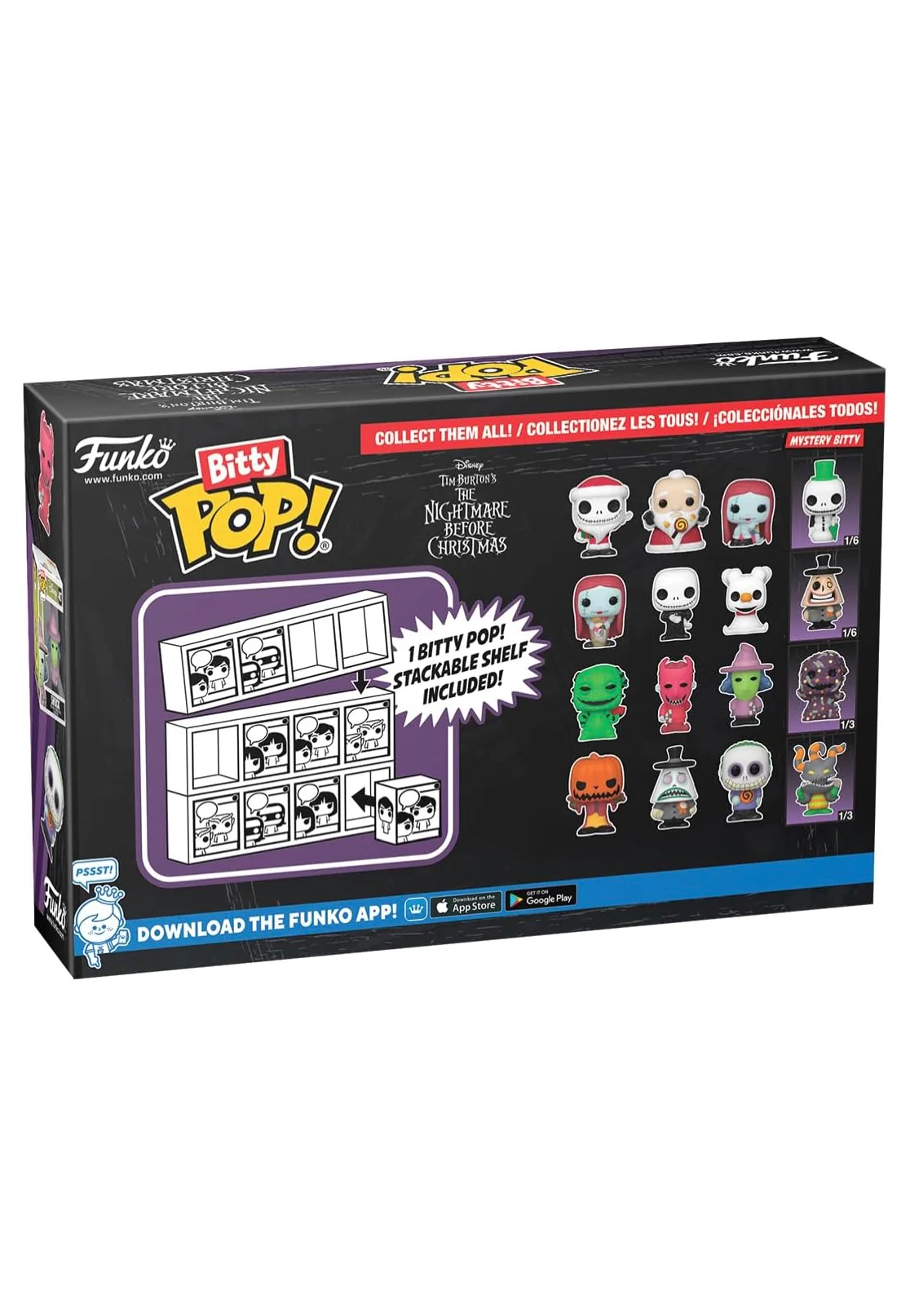Oogie Boogie Bitty POP! 4PK - Funko Pop - Image 3