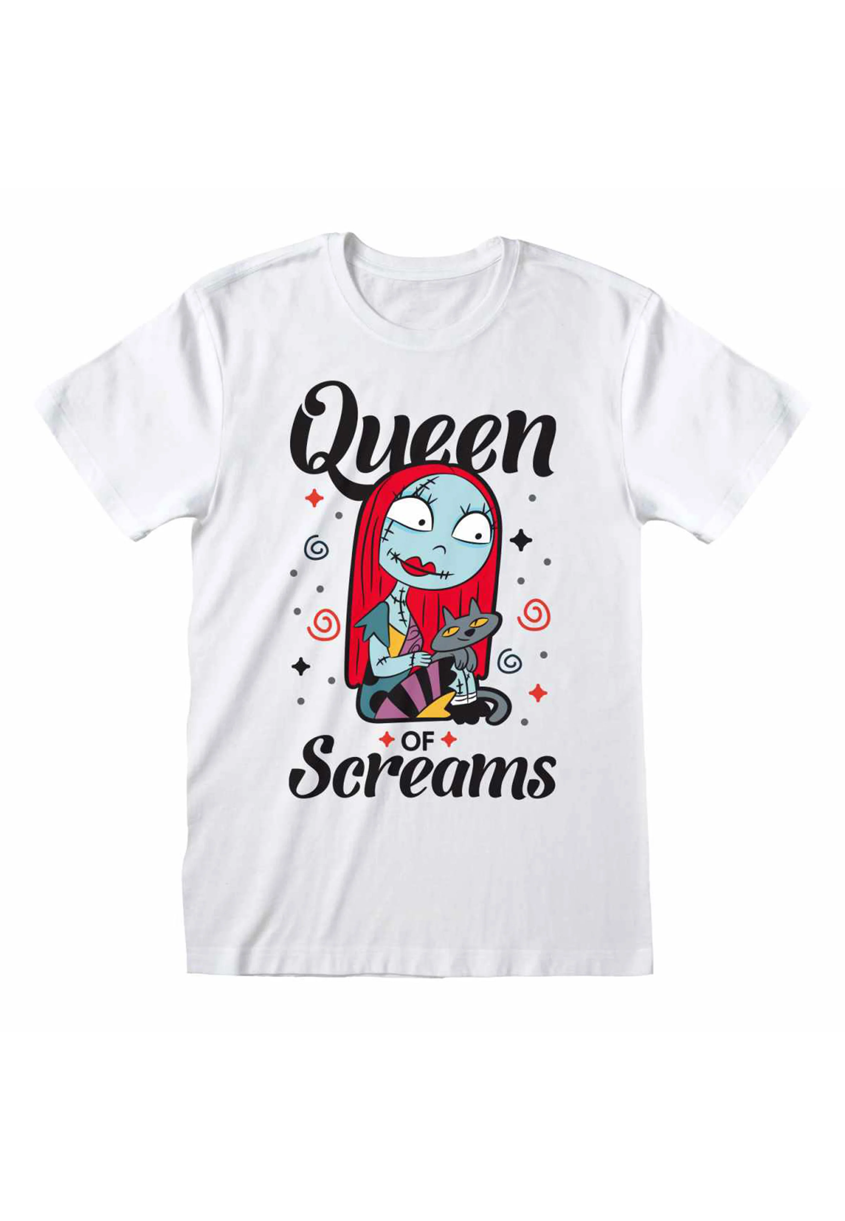 Queen Of Screams White - T-Shirt - Image 3