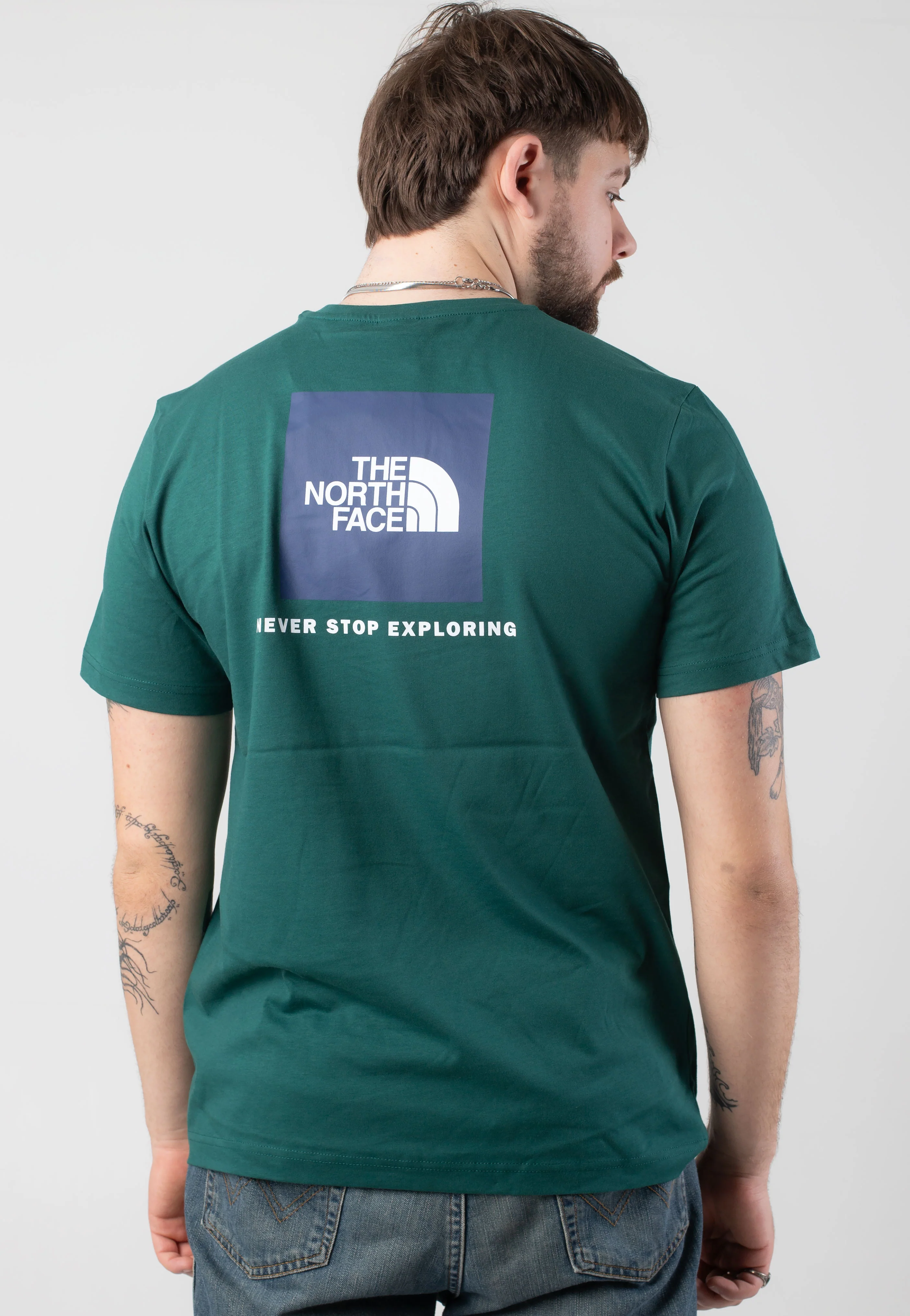 Box Nse Tee Deep Nori/Estate Blue - T-Shirt - Image 2