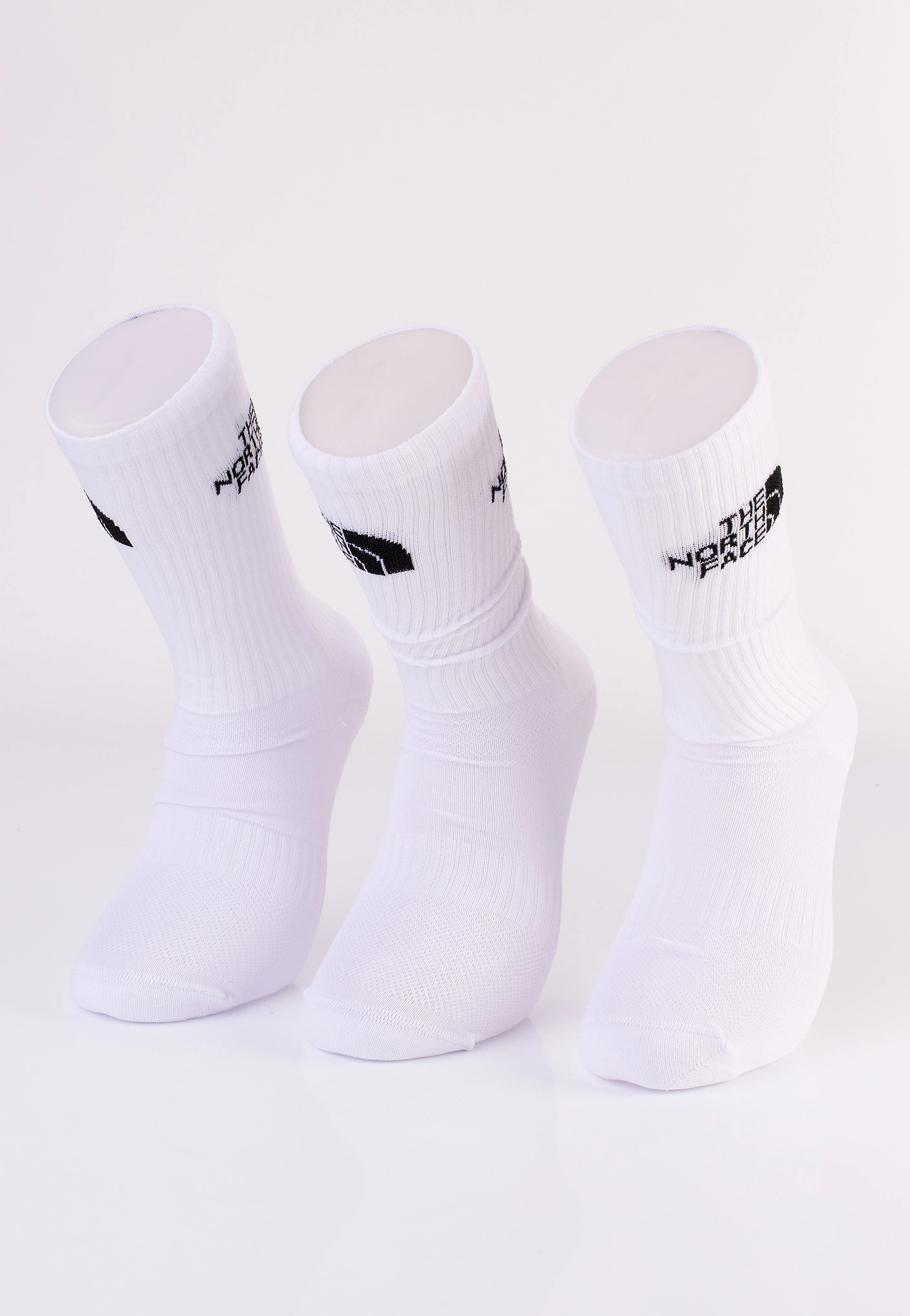Multi Sport Cush Crew Pack Of 3 Tnf White - Socks - Image 8