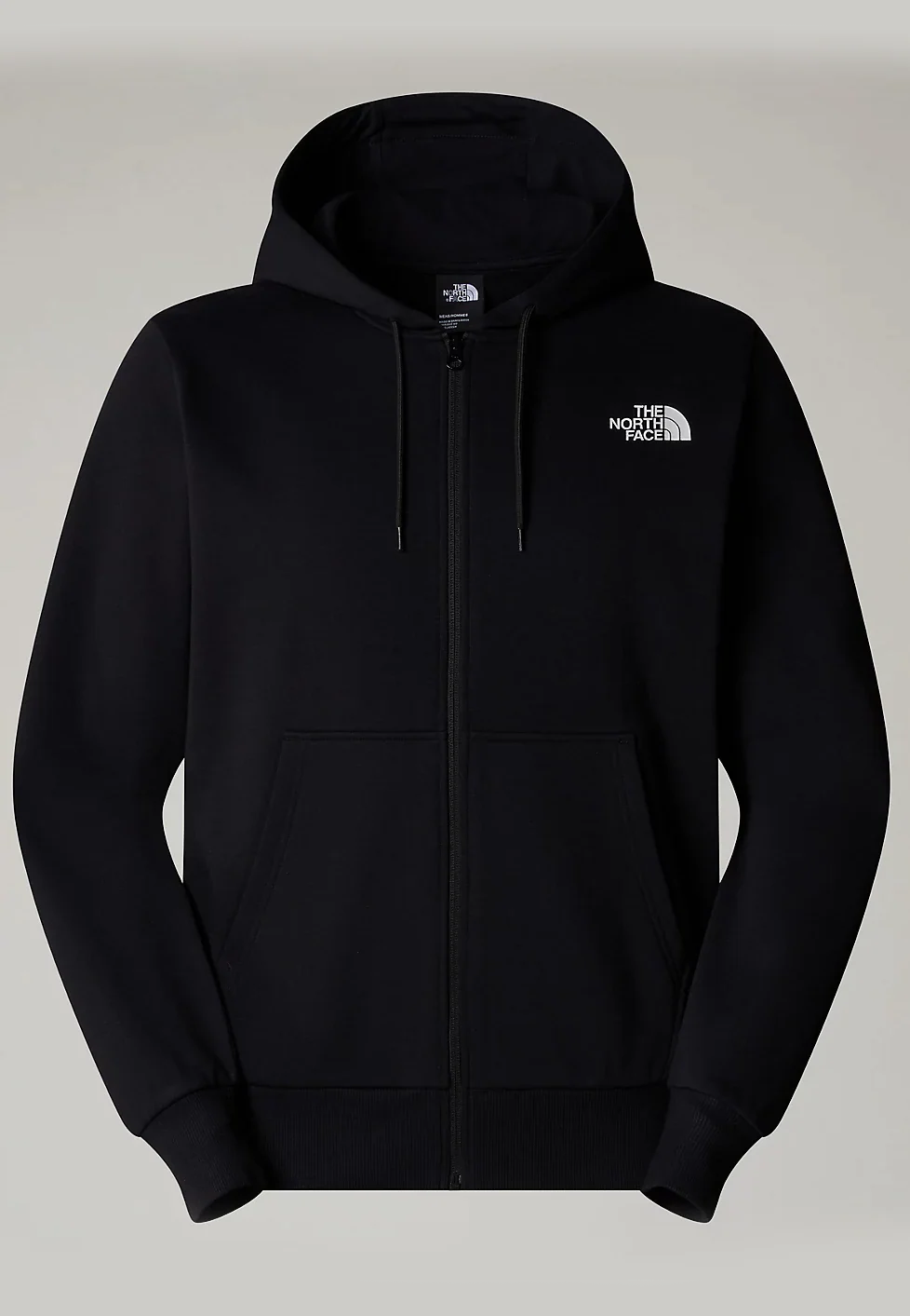 Simple Dome Full Zip Tnf Black - Zipper - Image 8