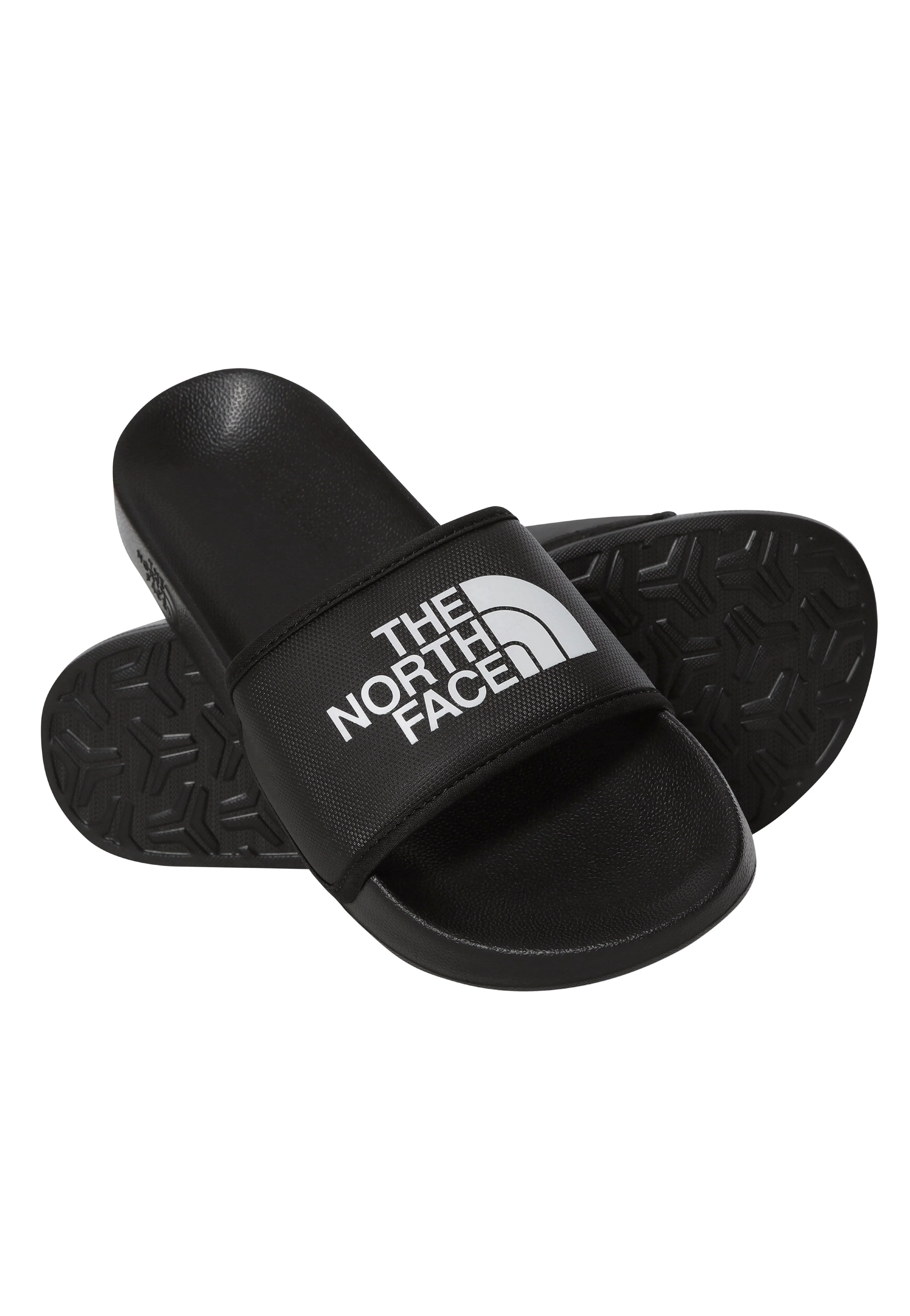W Base Camp III TNF Black/TNF White - Girl Slides - Image 3