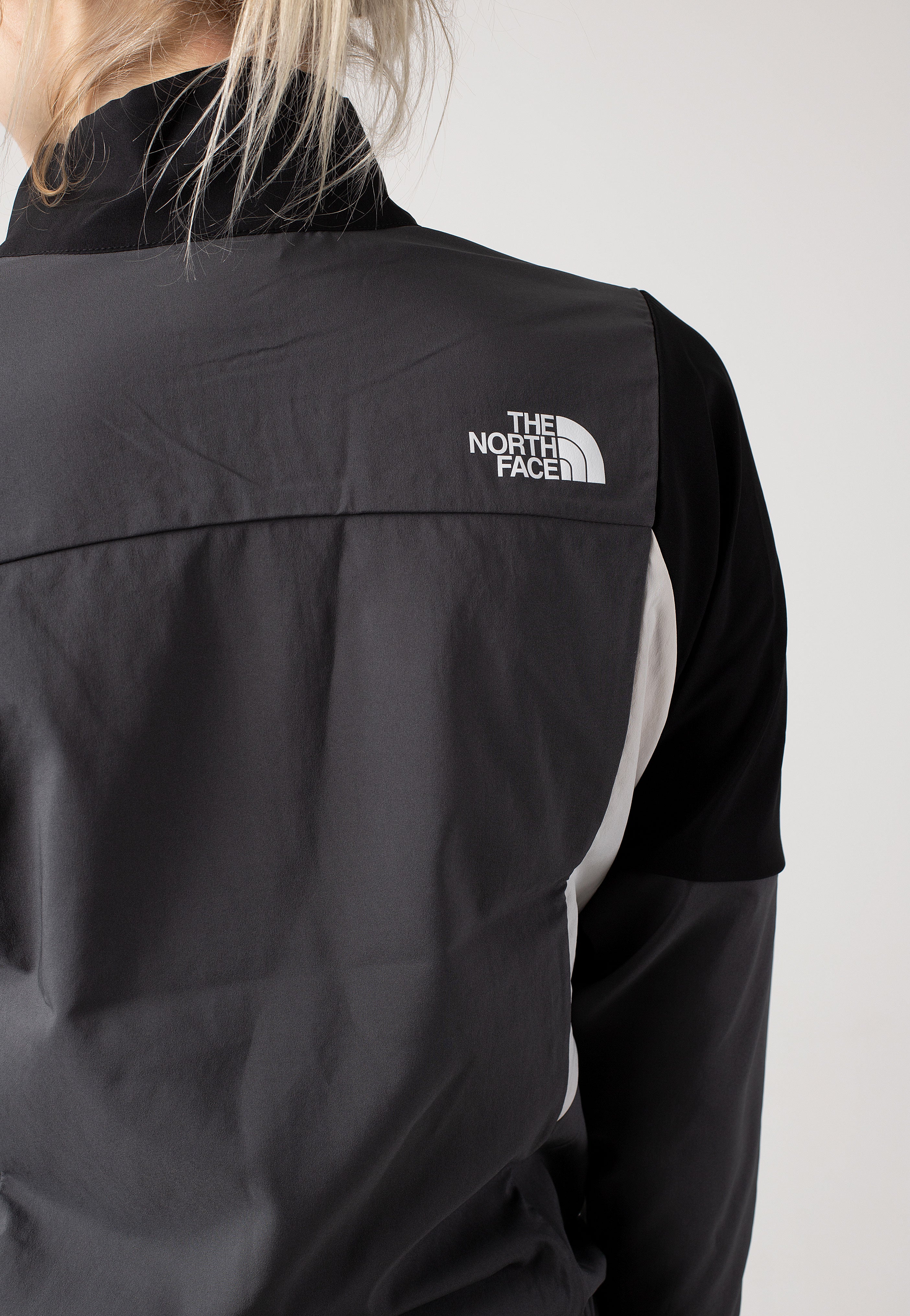 Women´s Wind Track Anthracite Grey/White Dune/Tnf Black - Track Jacket - Image 4