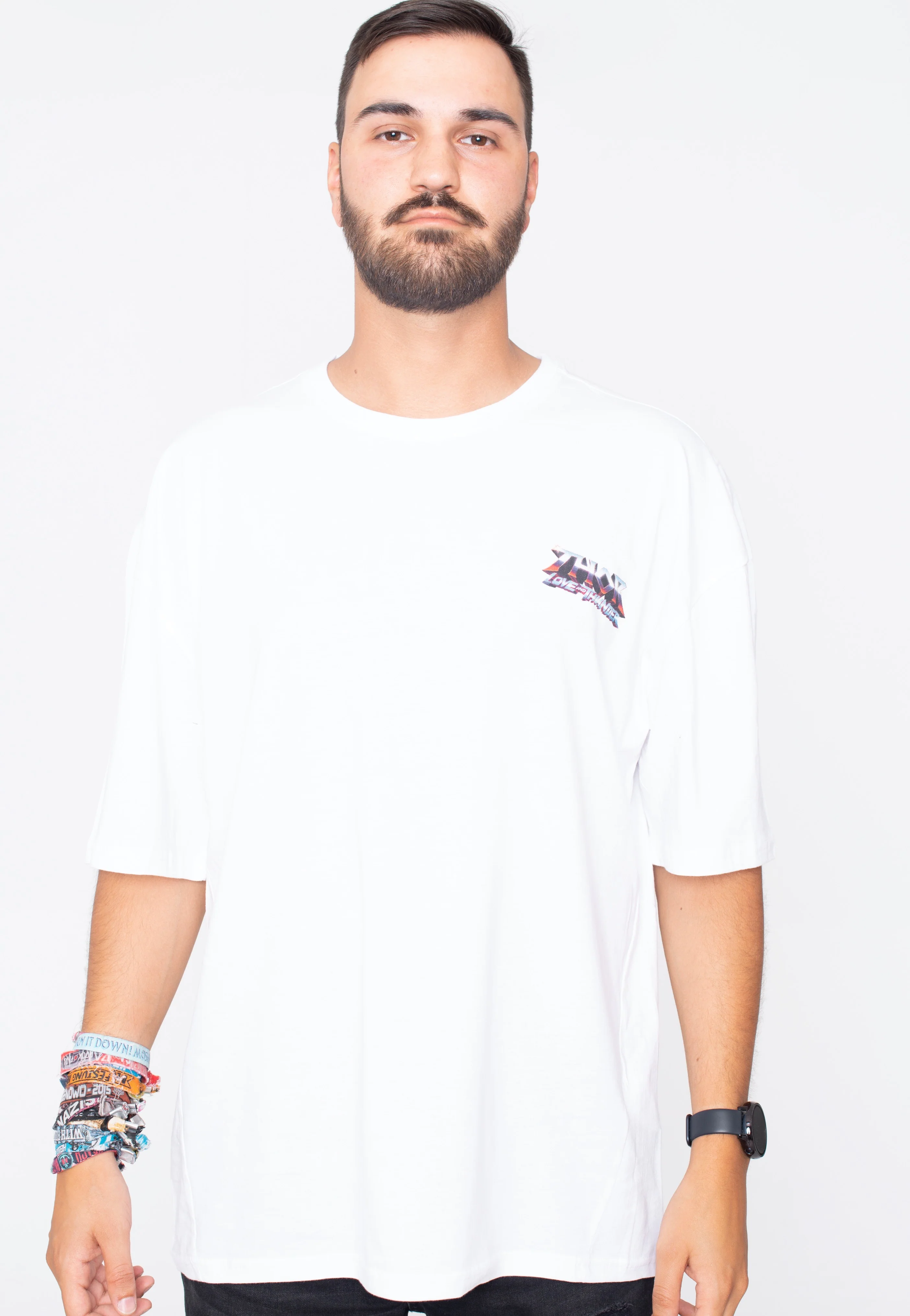Love And Thunder: Comic Oversized White - T-Shirt - Image 4