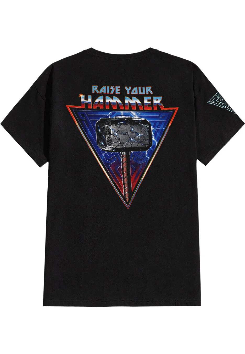 Love And Thunder: Raise Your Hammer Oversized - T-Shirt - Image 9