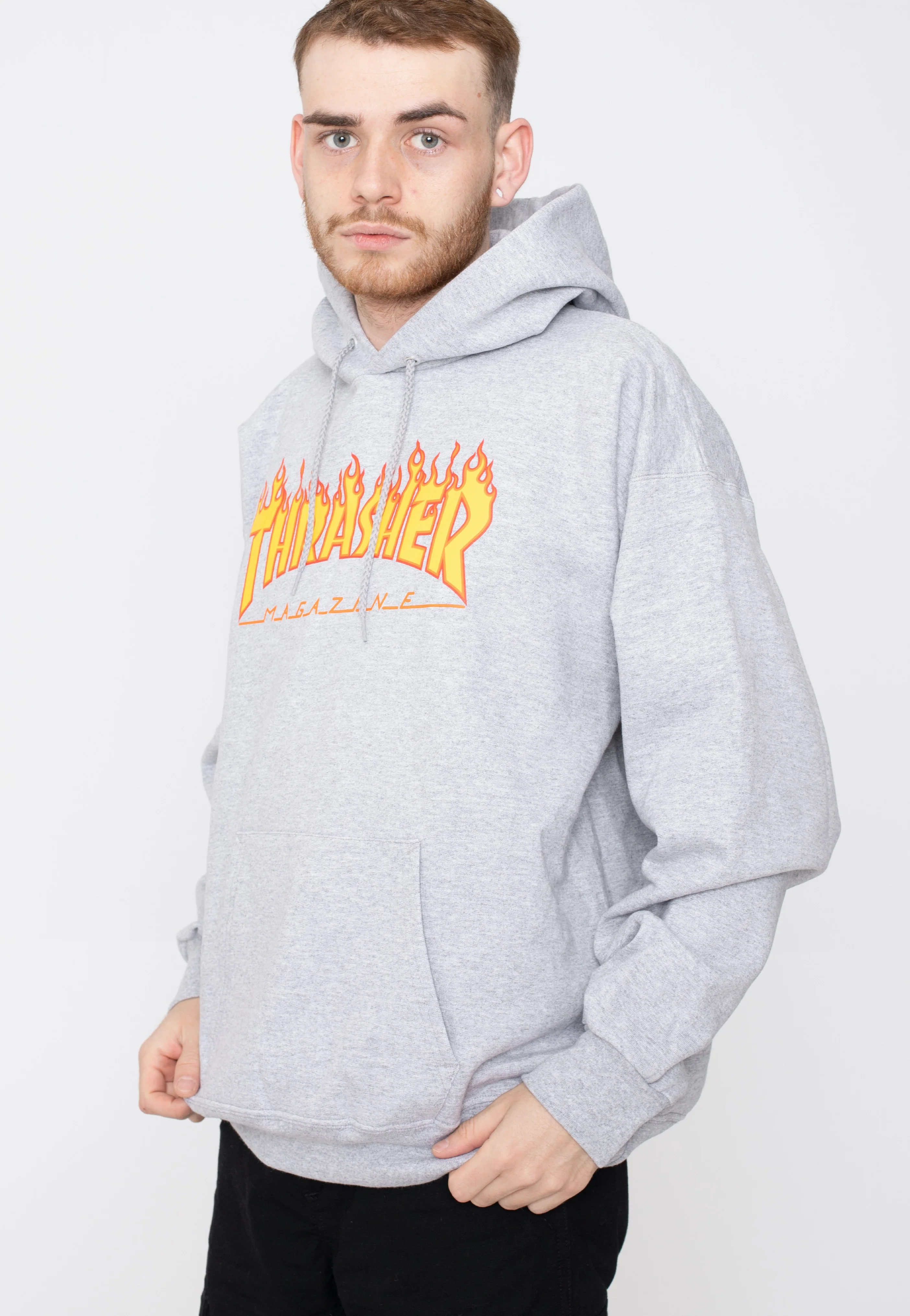 Flame Greymottled - Hoodie - Image 4